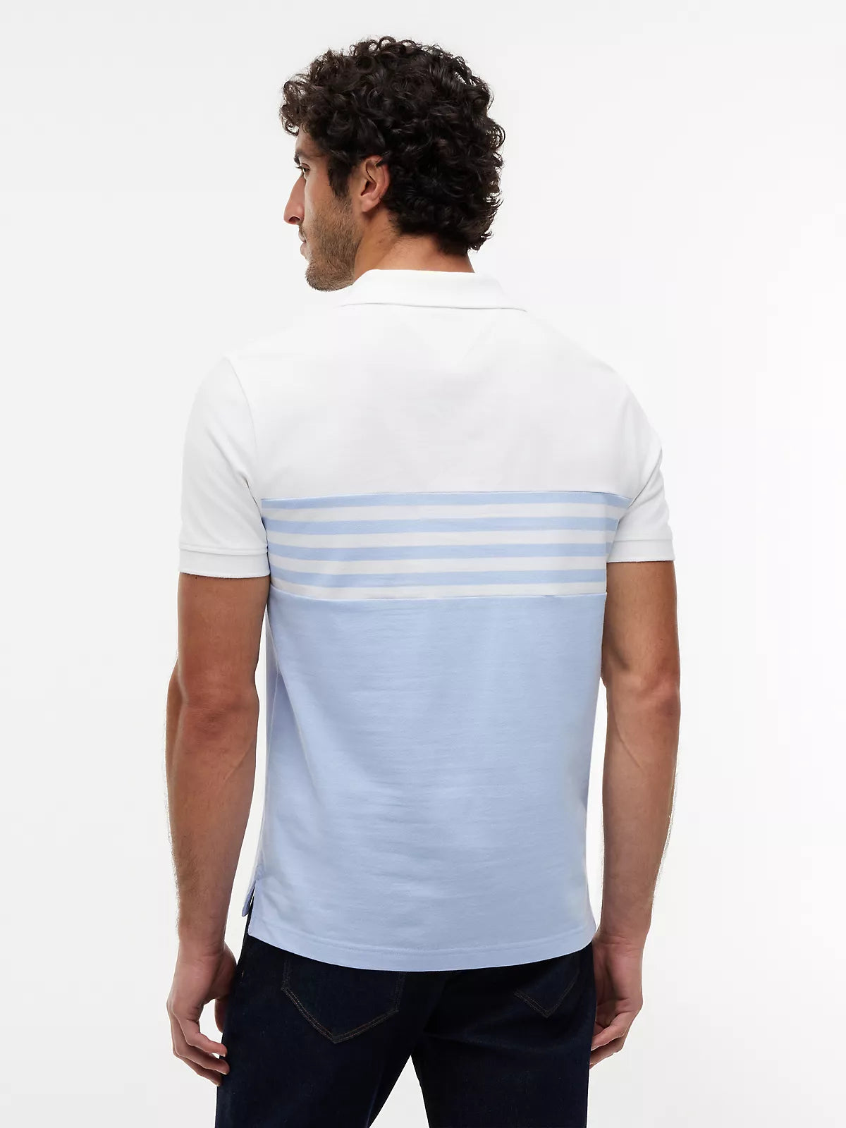 Tommy Hilfiger Regular Fit Colorblock Pique Polo men