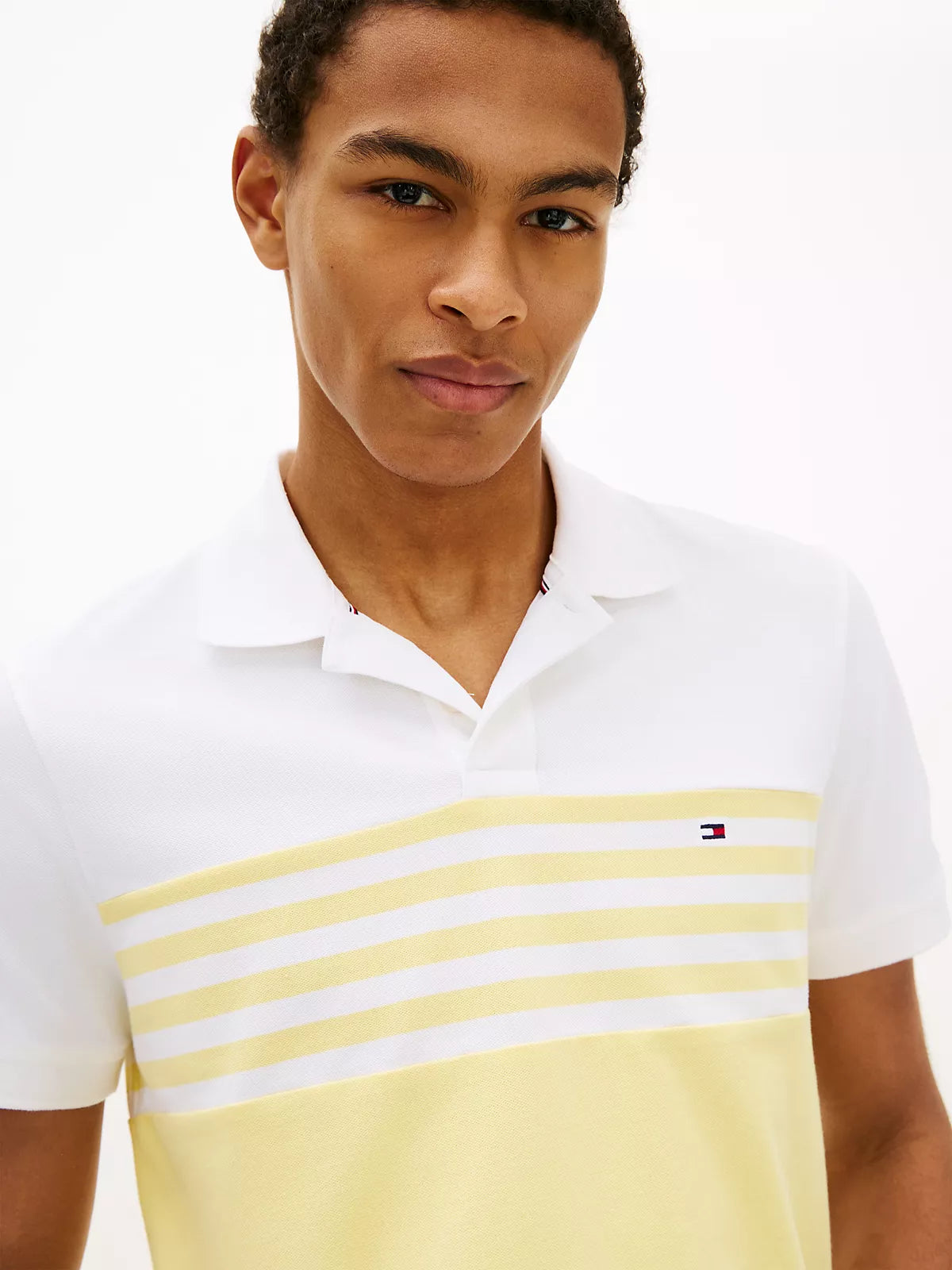 Tommy Hilfiger Regular Fit Colorblock Pique Polo men
