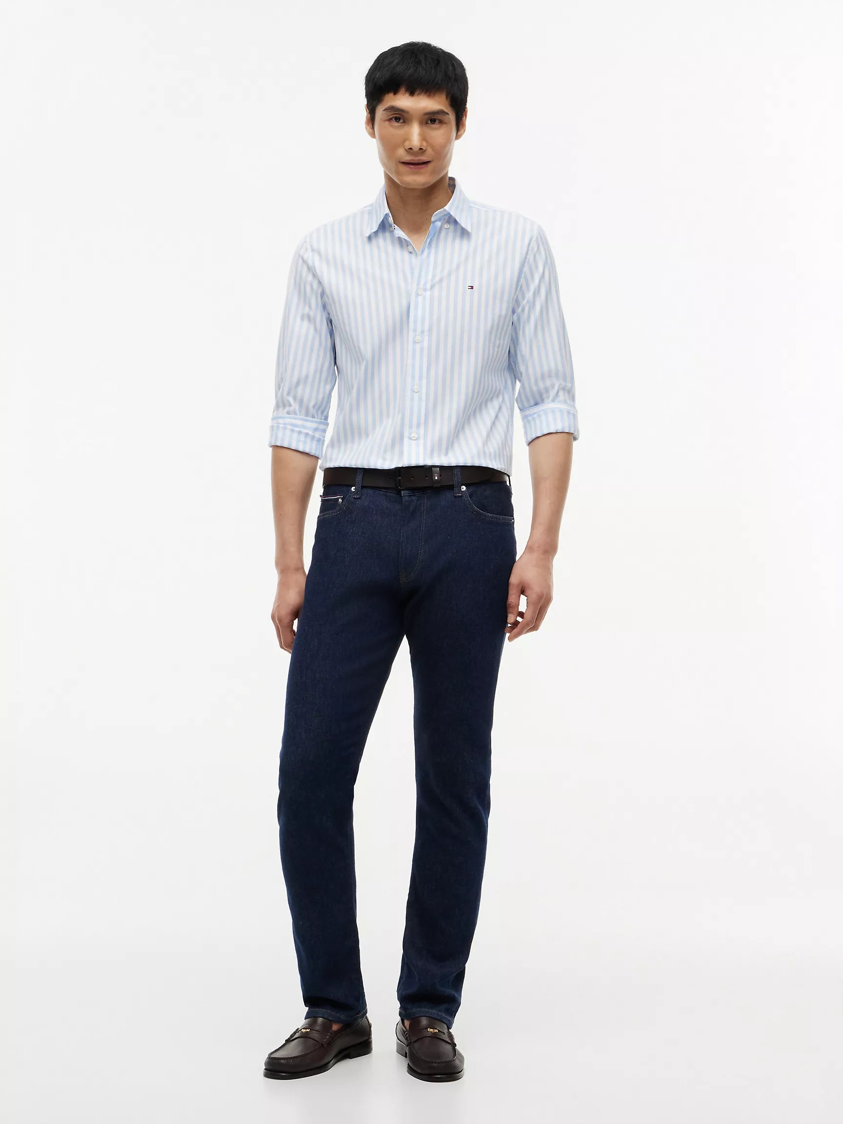 Regular Fit Striped All-Day Shirt