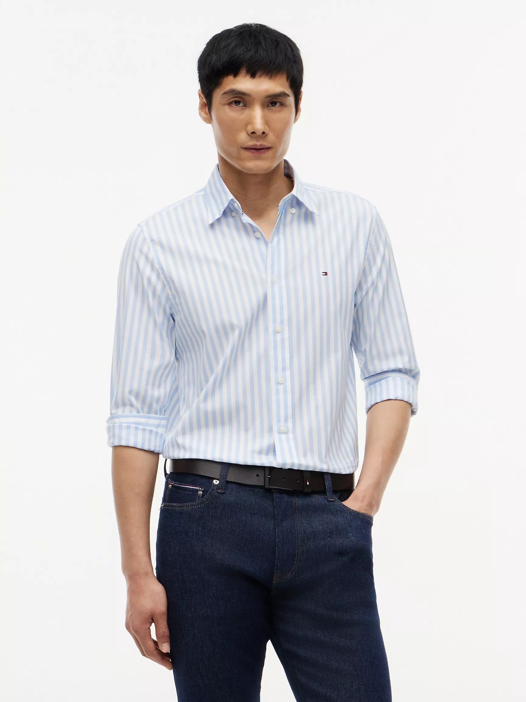 Regular Fit Striped All-Day Shirt