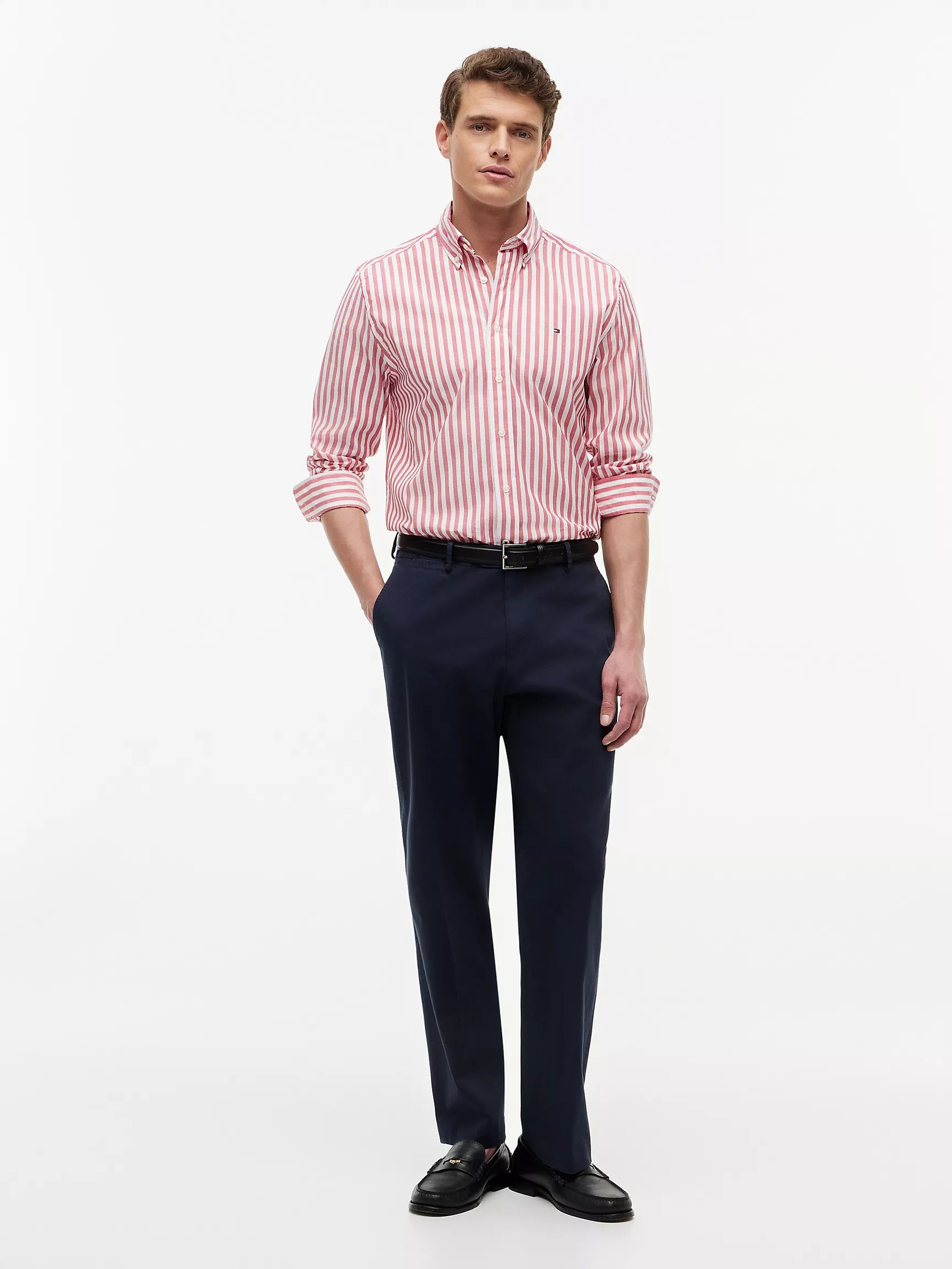 Regular Fit Striped All-Day Shirt