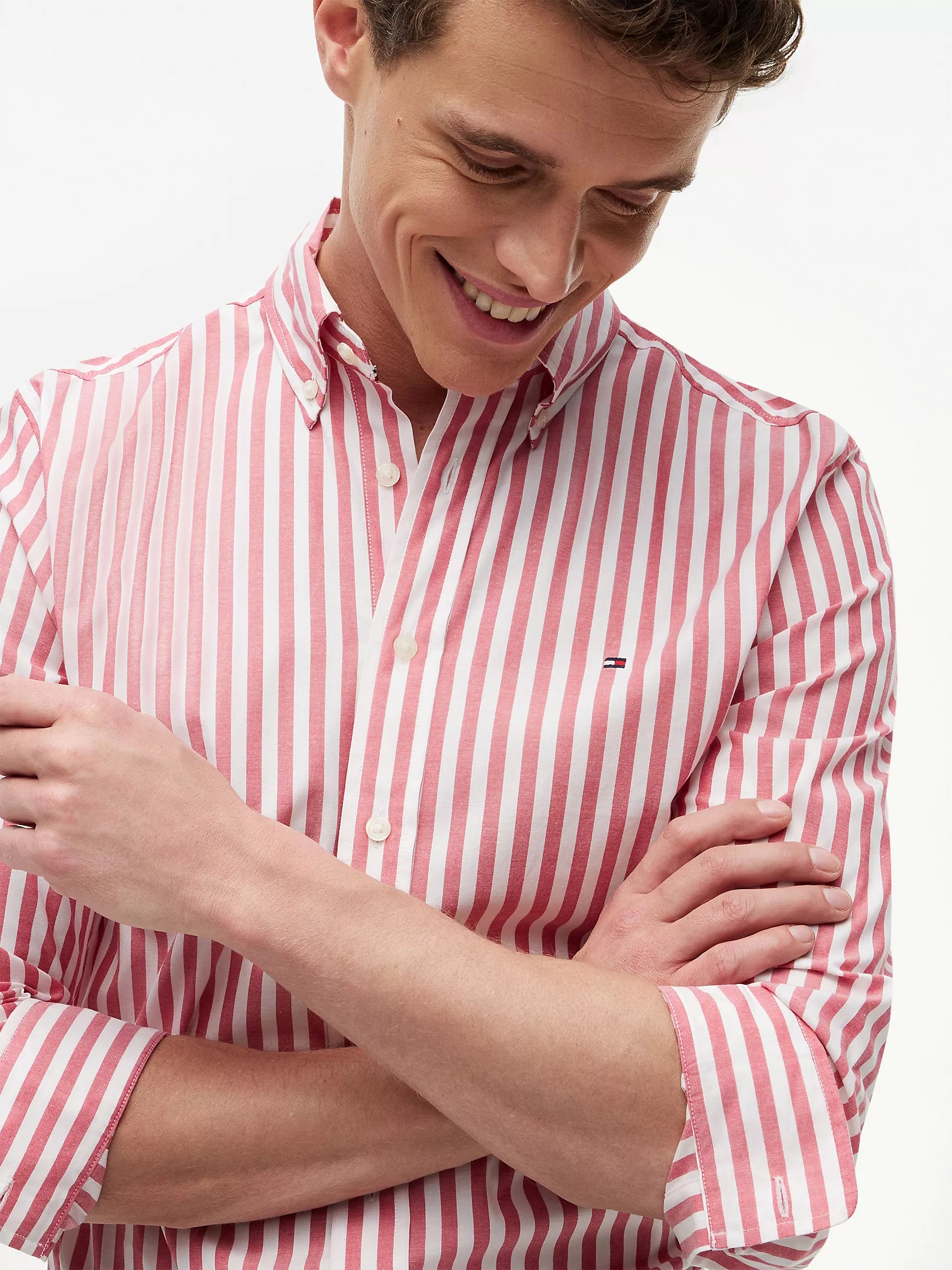 Regular Fit Striped All-Day Shirt