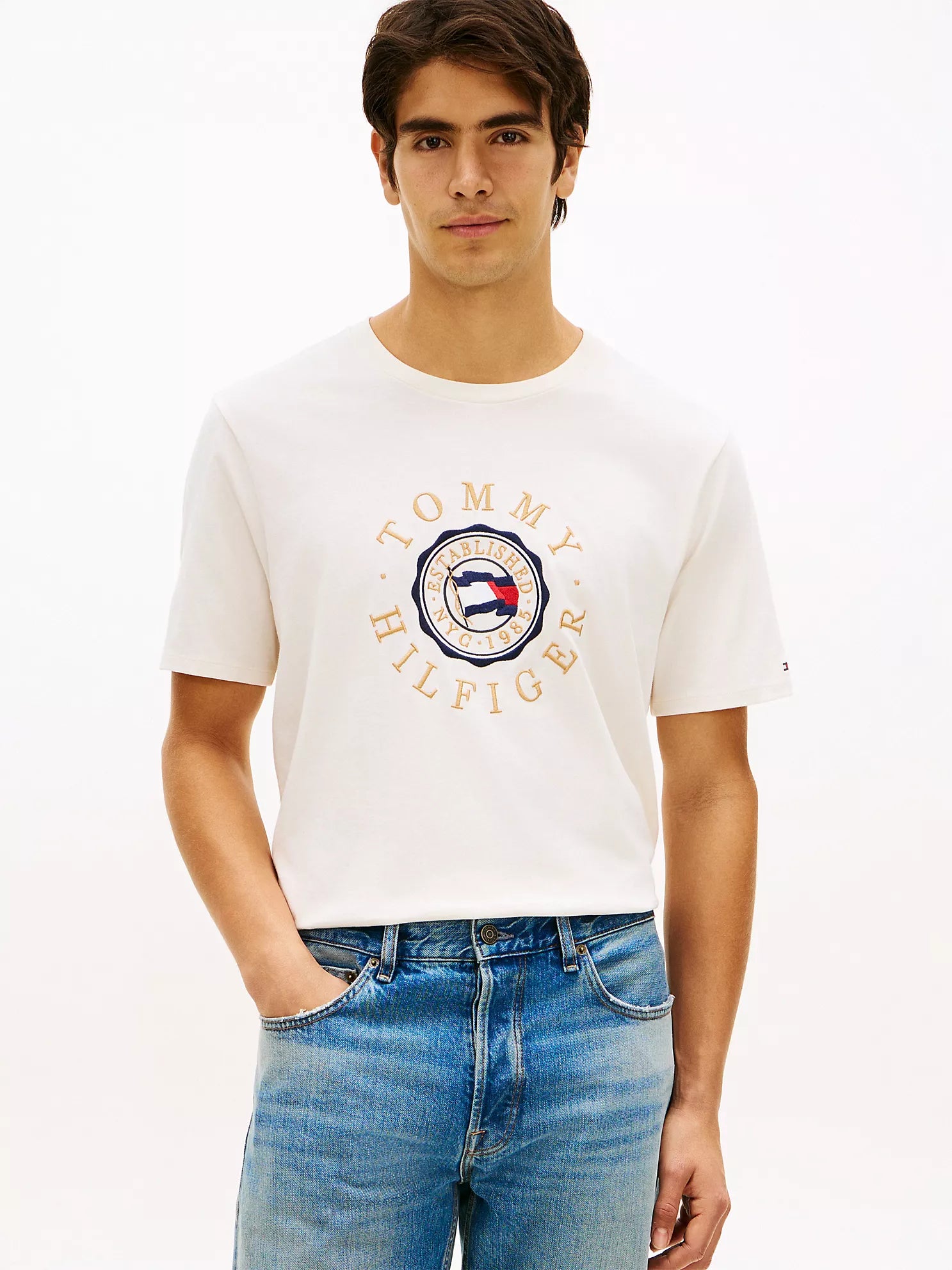 Circle Flag Logo T-Shirt