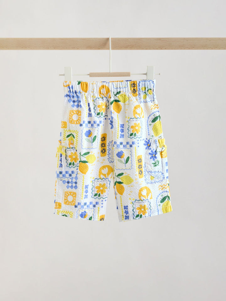 Yellow Lemon Baby Woven Top and Trousers Set 2 Piece (0mths-2yrs)