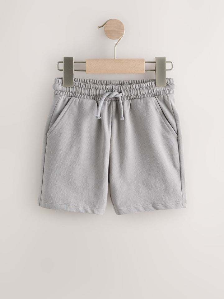 Chocolate Brown/Black/Stone/Grey Jersey Shorts 5 Pack (3mths-7yrs)