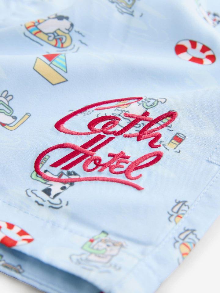 Blue Cath Kidston Swim Shorts (3mths-7yrs)