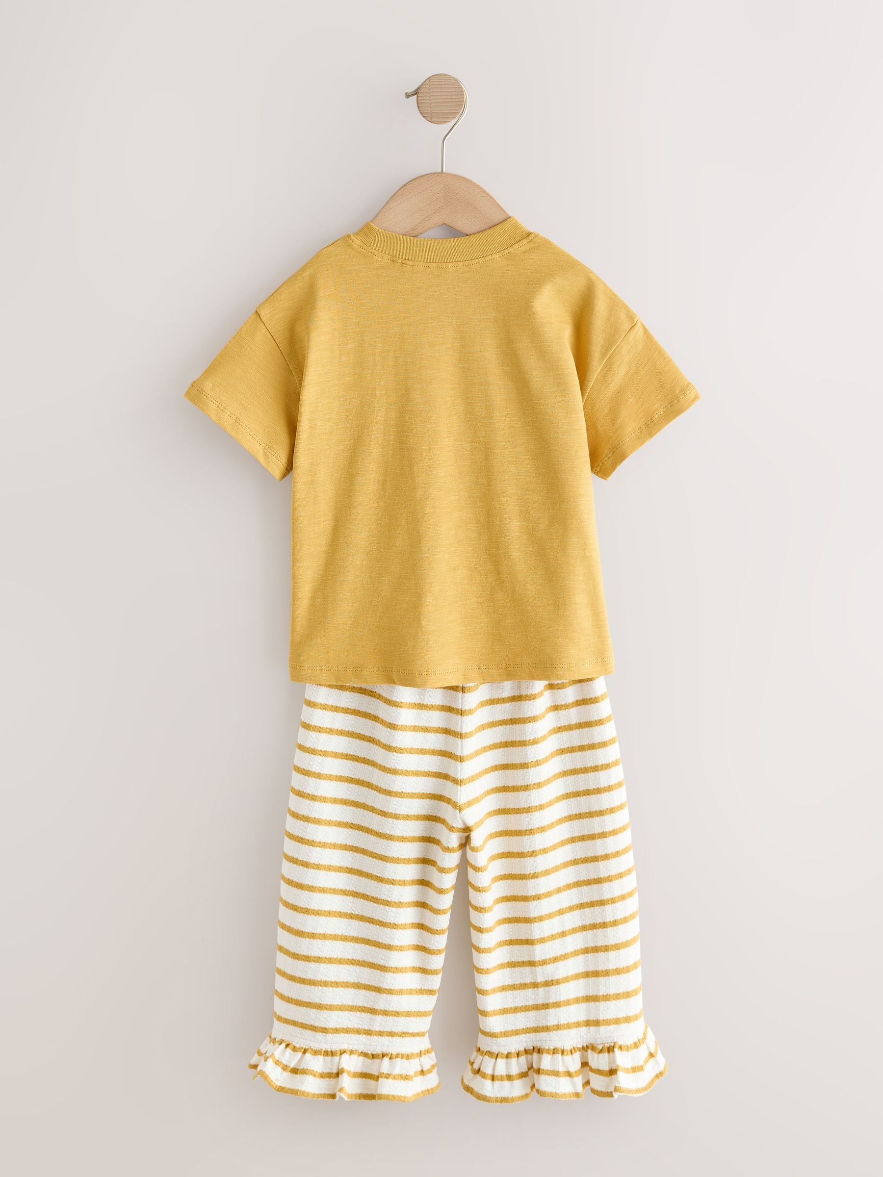 Neutral Top & Trousers Set 2 Pack (3mths-7yrs)