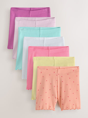 Bright Cycle Shorts 7 Pack (3mths-7yrs)