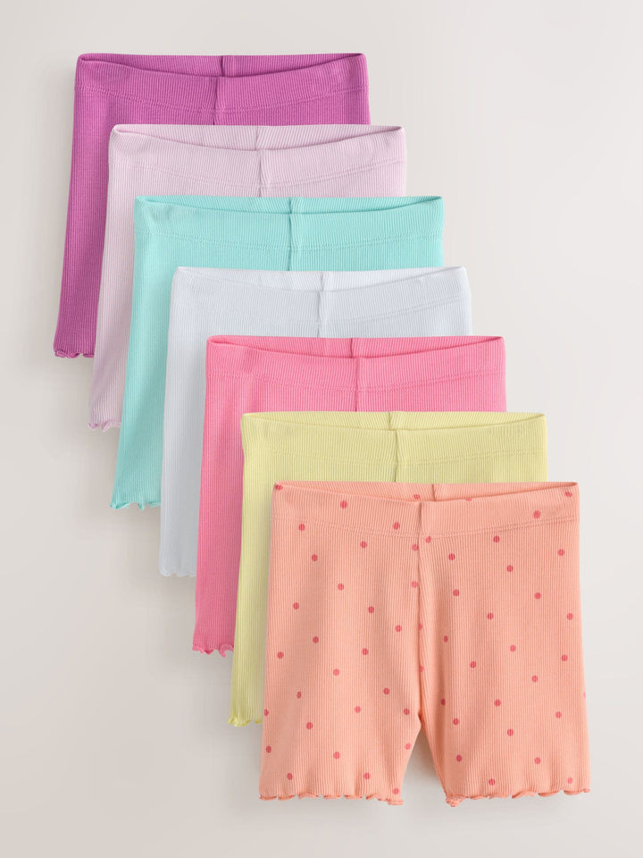 Bright Cycle Shorts 7 Pack (3mths-7yrs)