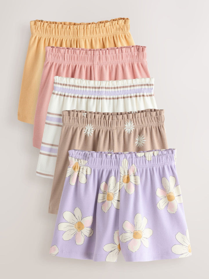 Neutral Shorts 5 Pack (3mths-7yrs)