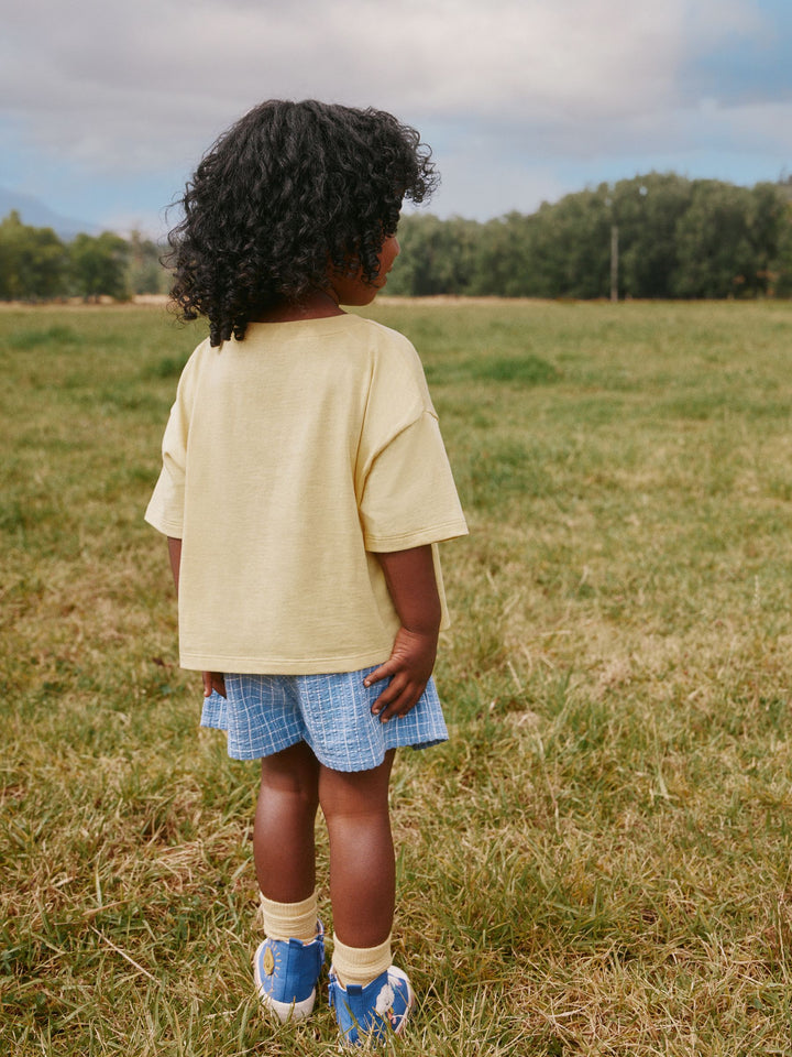 Yellow Strawberry T-Shirt And Shorts Set (3mths-7yrs)