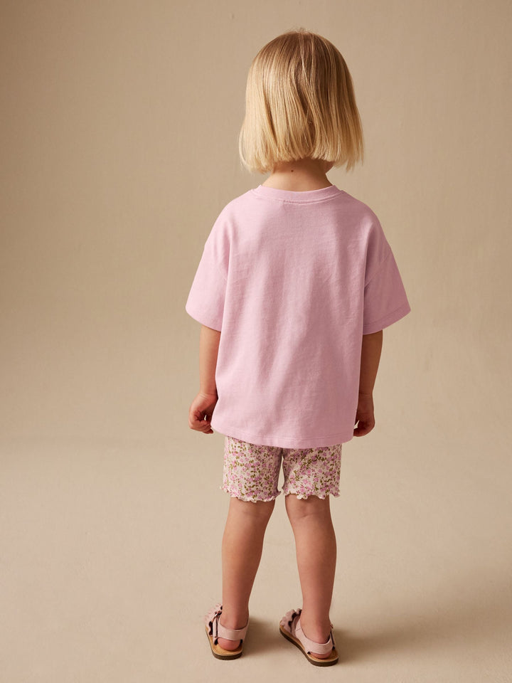 Pink Fairy T-Shirt and Cycle Shorts Set (3mths-7yrs)
