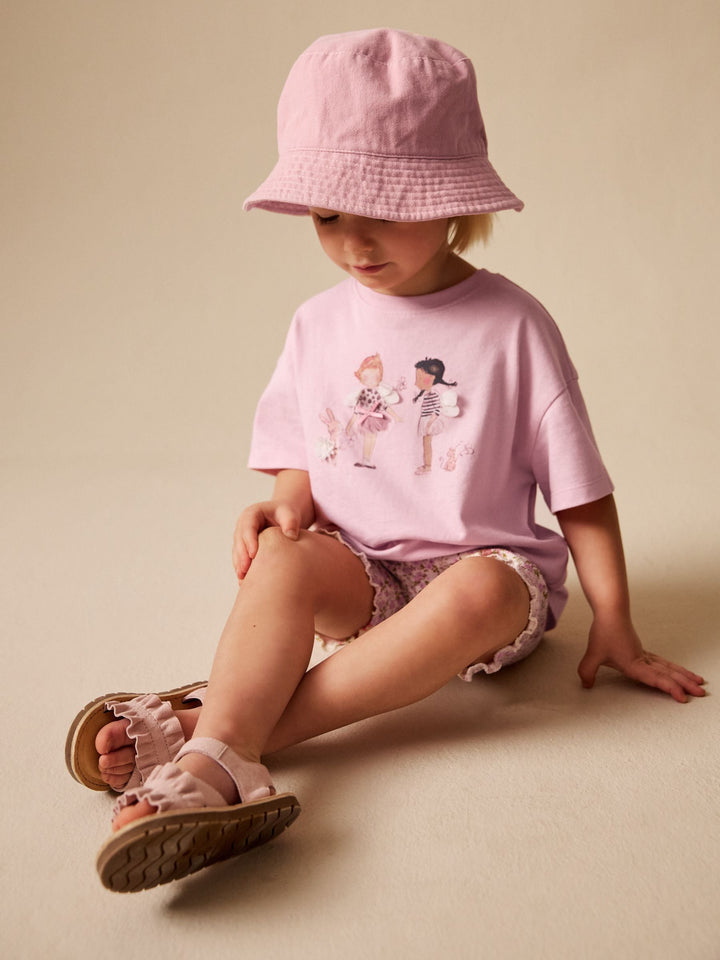 Pink Fairy T-Shirt and Cycle Shorts Set (3mths-7yrs)