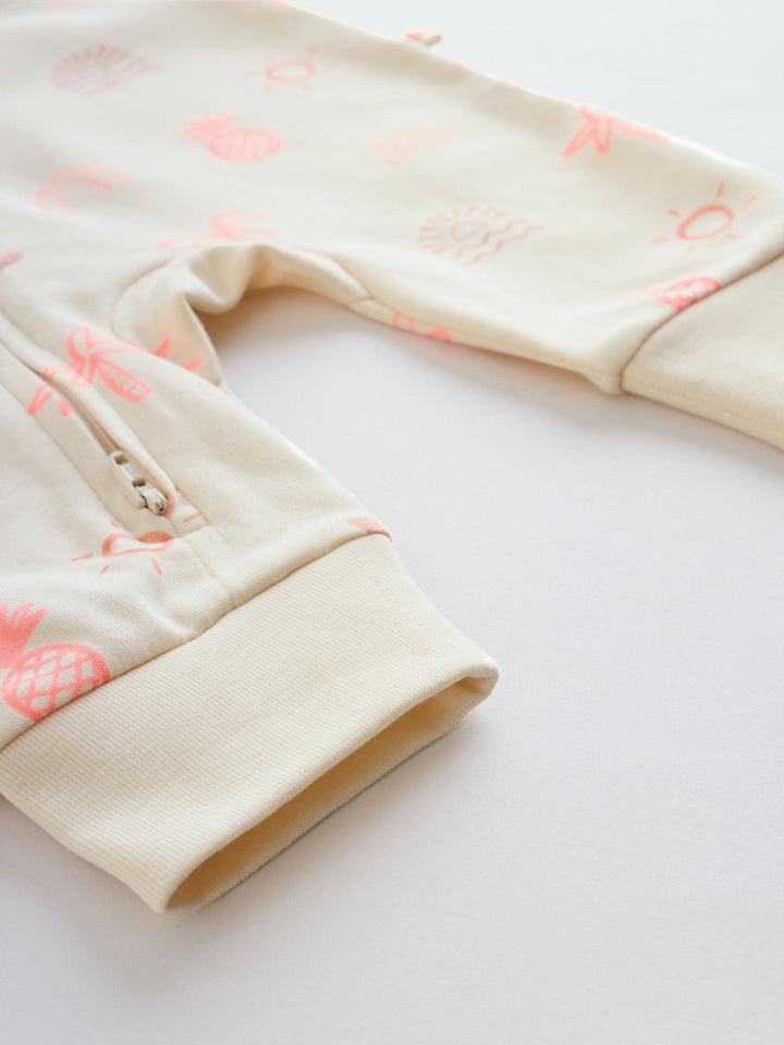 Pink/Blue Baby Sleepsuits 3 Pack (0mths-3yrs)