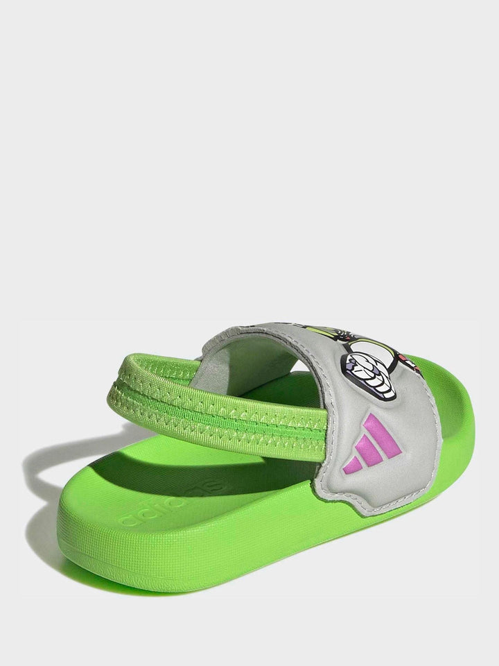 adidas Green Adilette Estrap Infant Buzz Sandals
