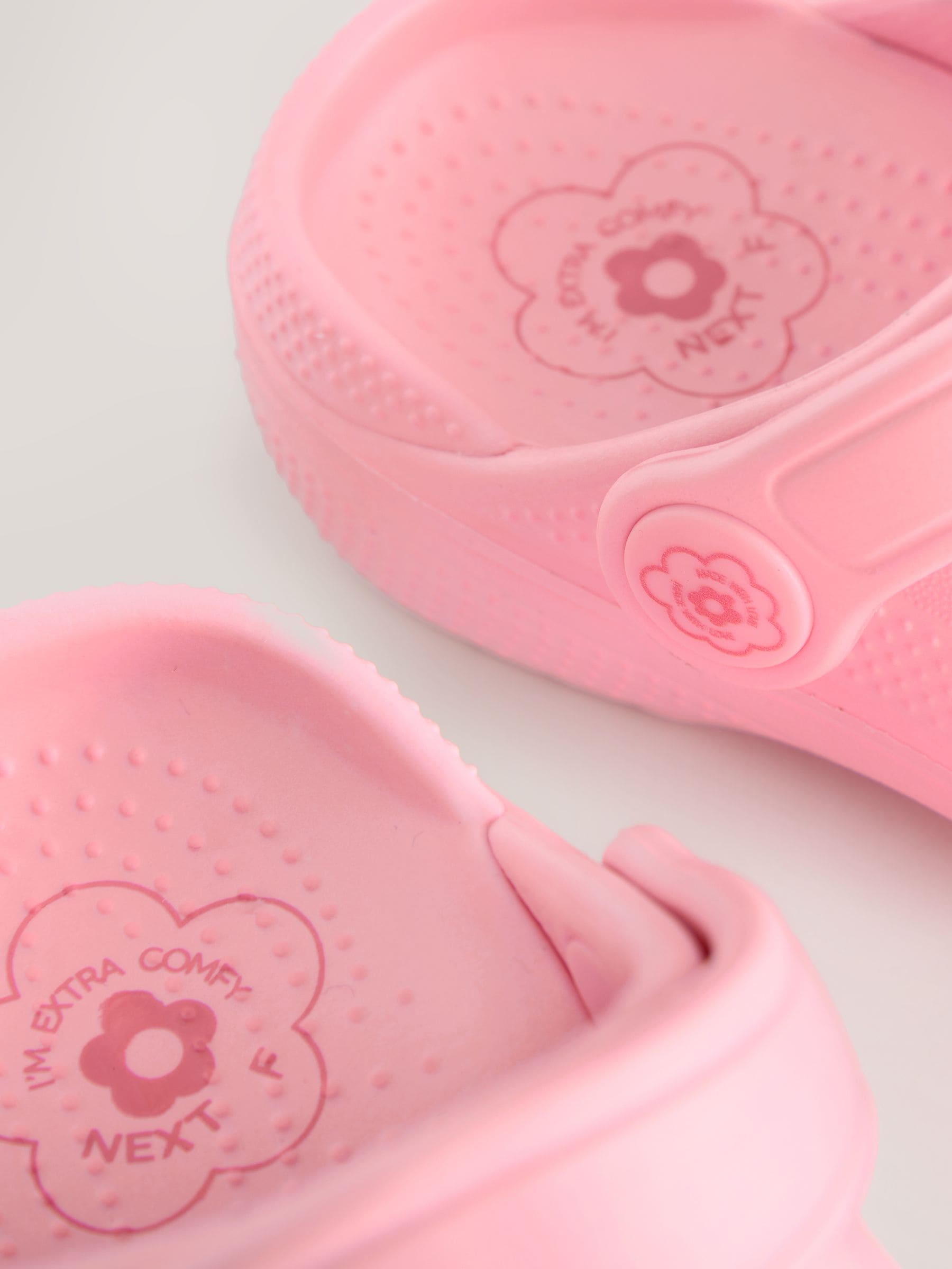 Pink Wide Fit (G) Comfort Clogs