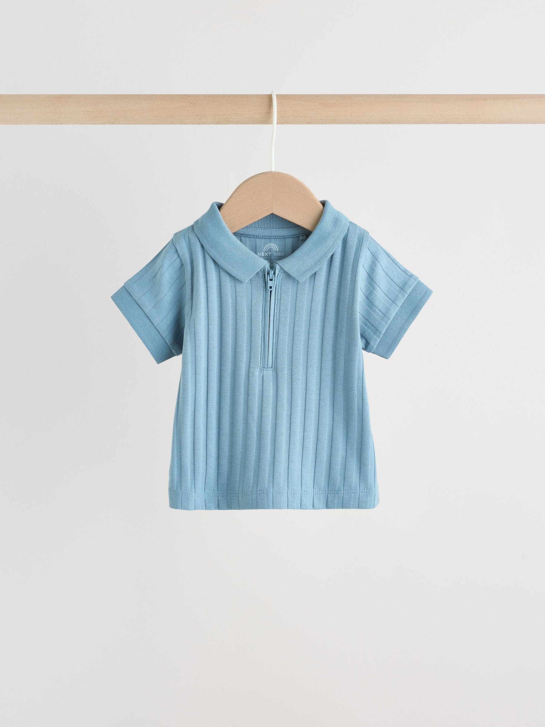 Blue Polo Top and Shorts Baby Set (0mths-2yrs)