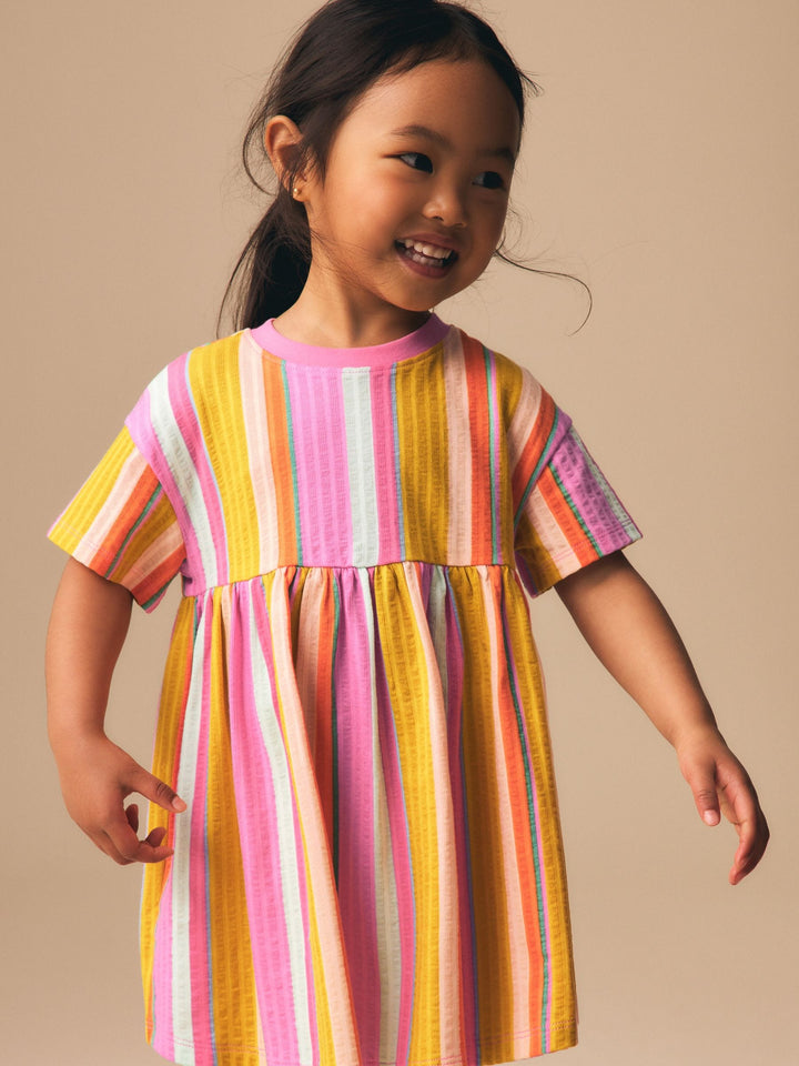 Rainbow Essential Jersey Dress (3mths-7yrs)