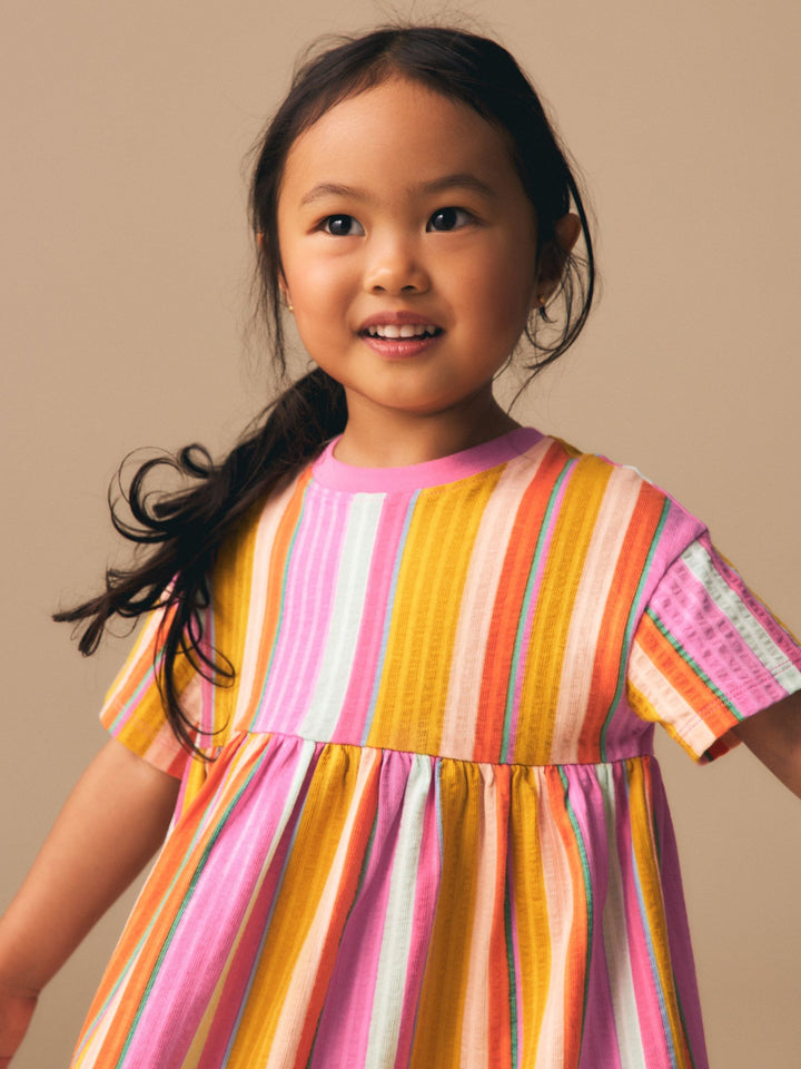 Rainbow Essential Jersey Dress (3mths-7yrs)