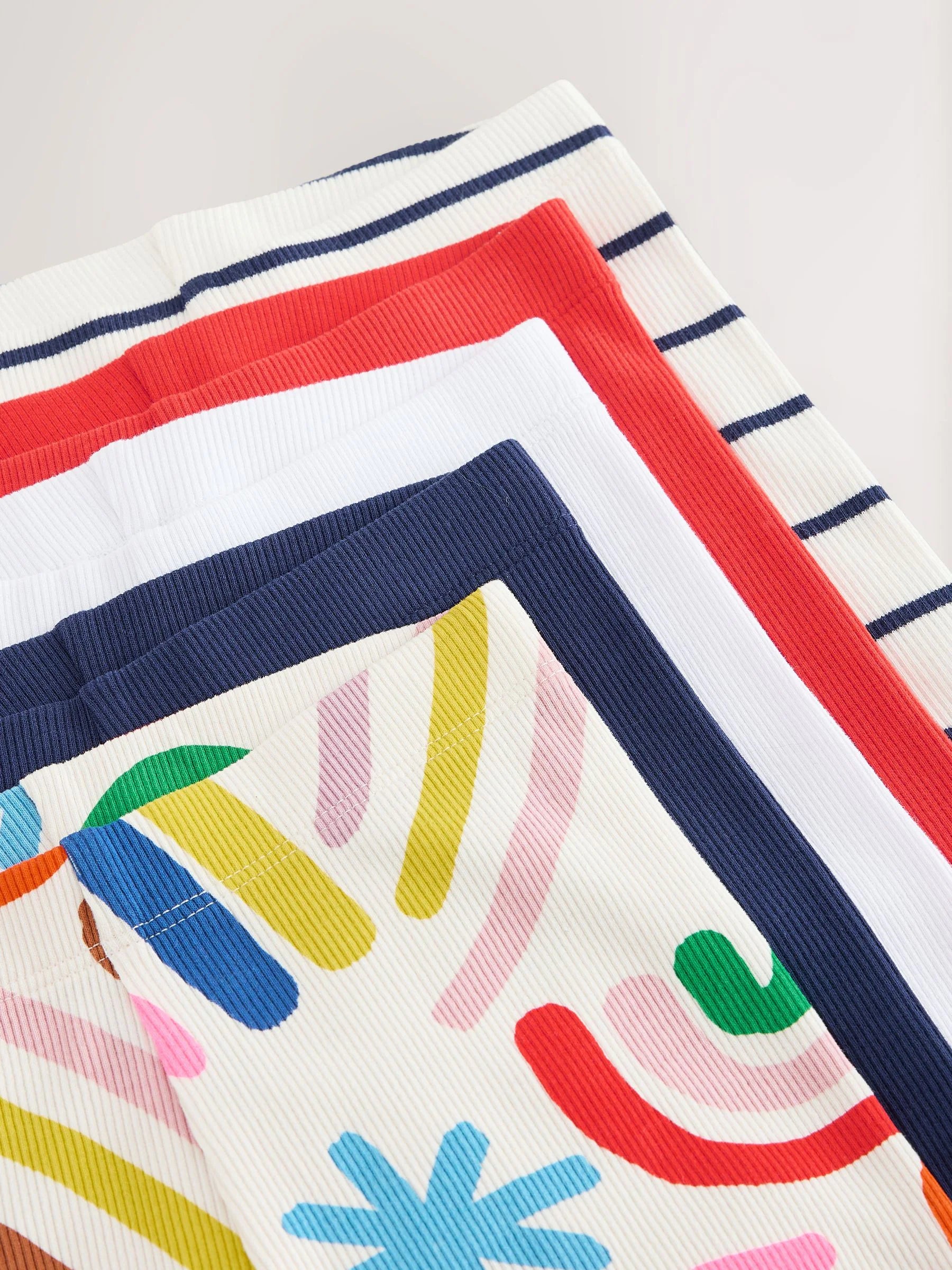 Rainbow Cycle Shorts 5 Pack (3mths-7yrs)