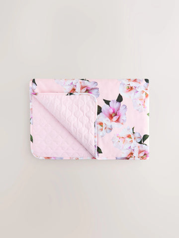 Baker by Ted Baker All-Over Bunny and Bow Print Blanket