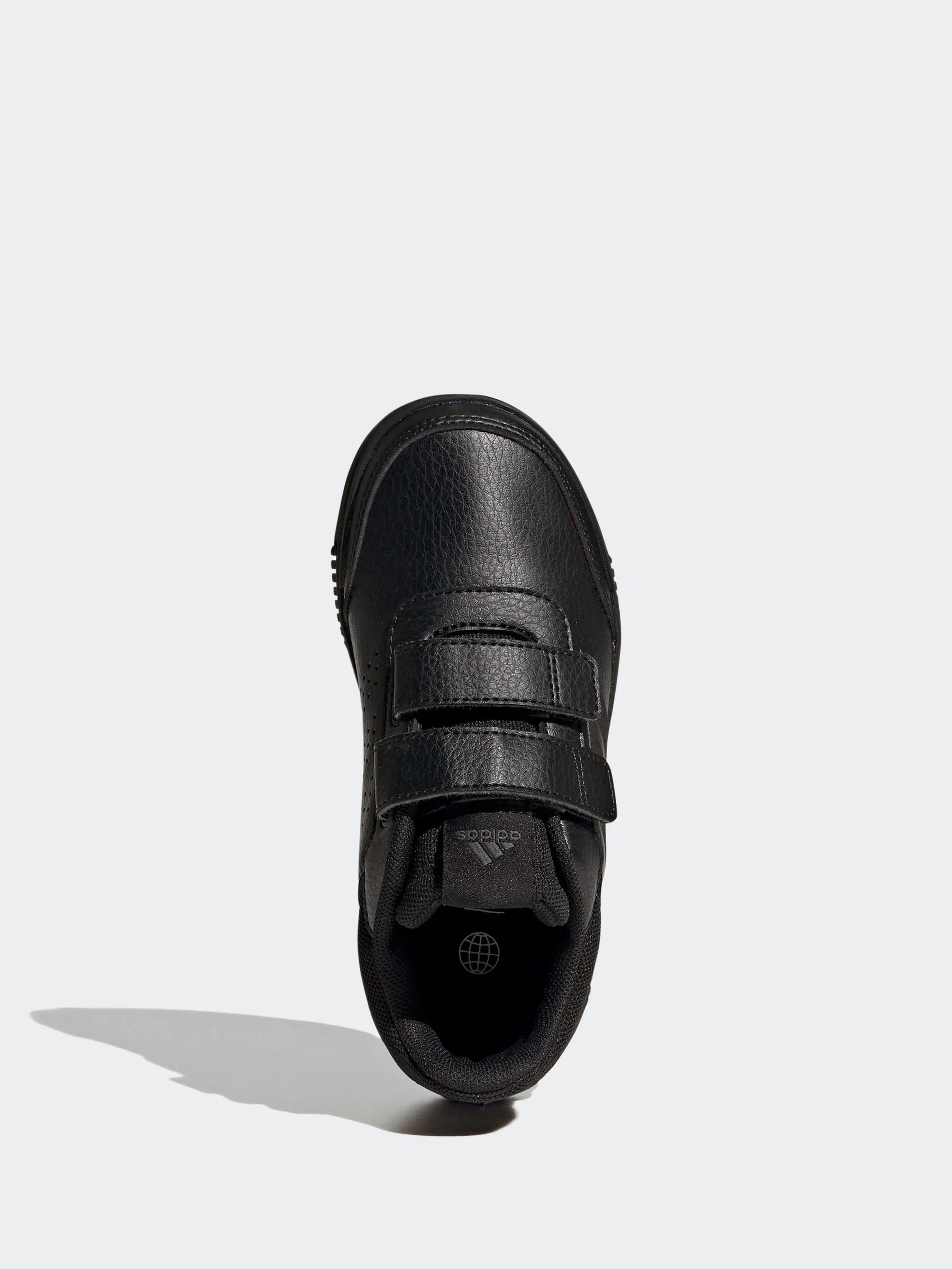 adidas Black Hook and Loop Tensaur Kids Trainers
