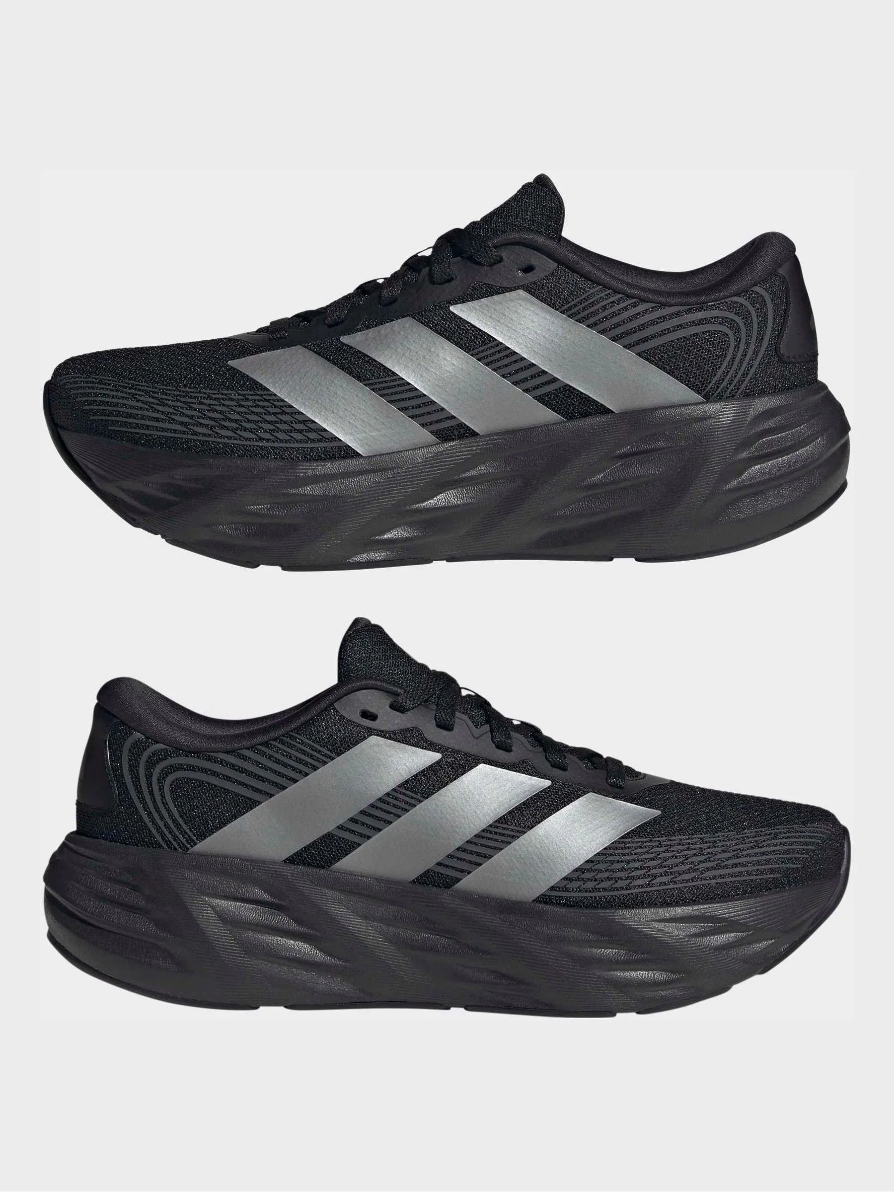 adidas Black/Grey Galaxy 8 Trainers