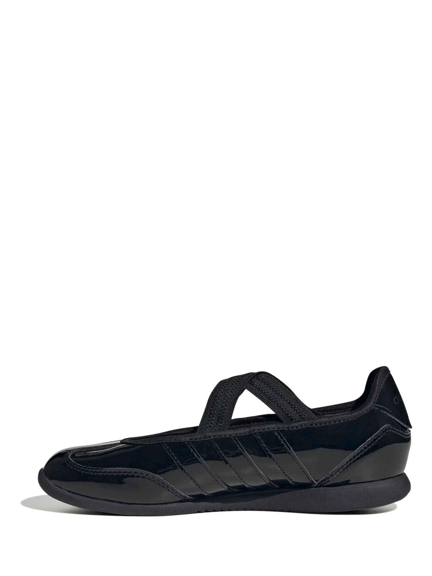 adidas Black Patent Barreda Mary Jane Junior Trainers