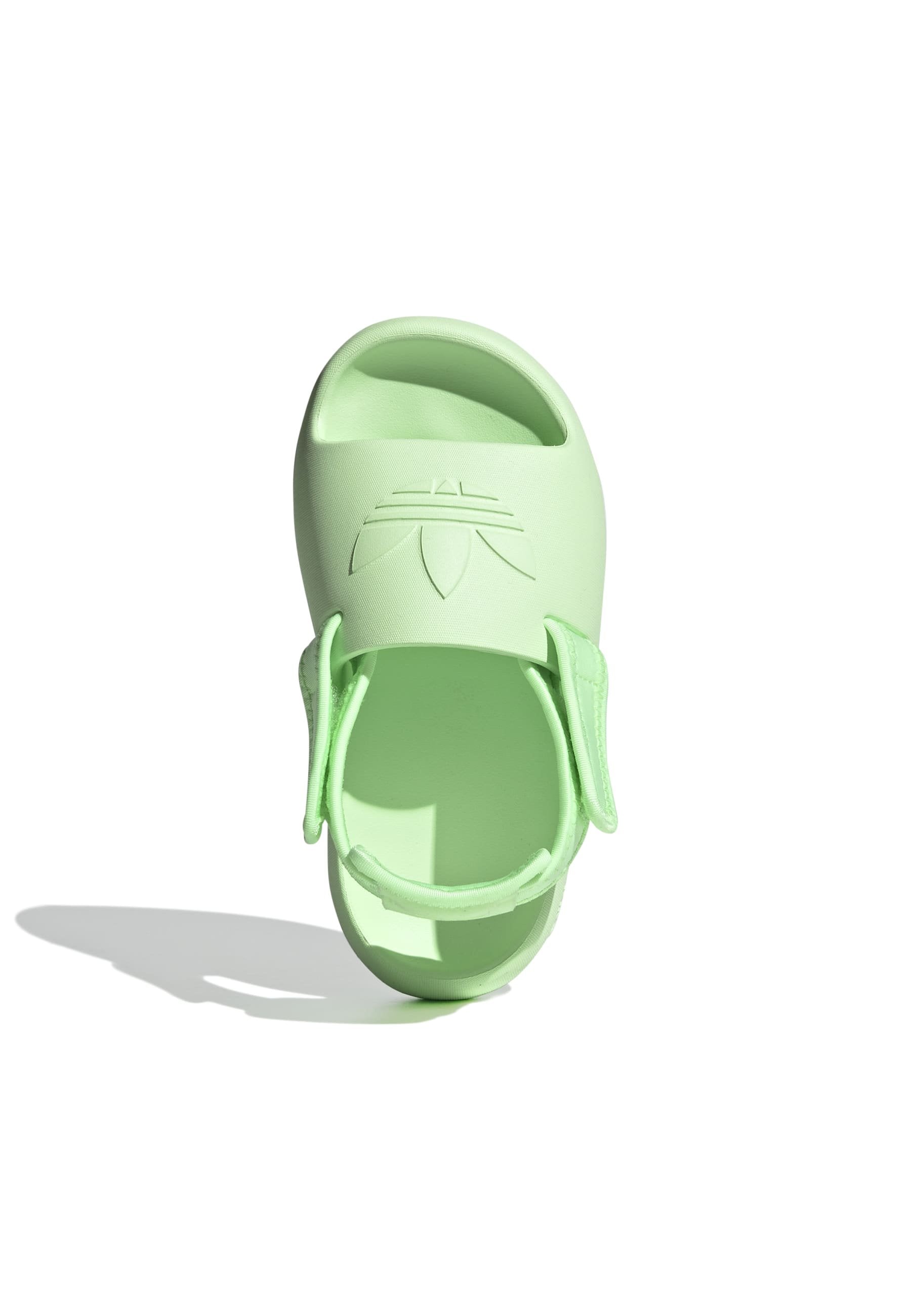 adidas Originals ADIFOM ADILETTE KIDS - Pool slides - green spark