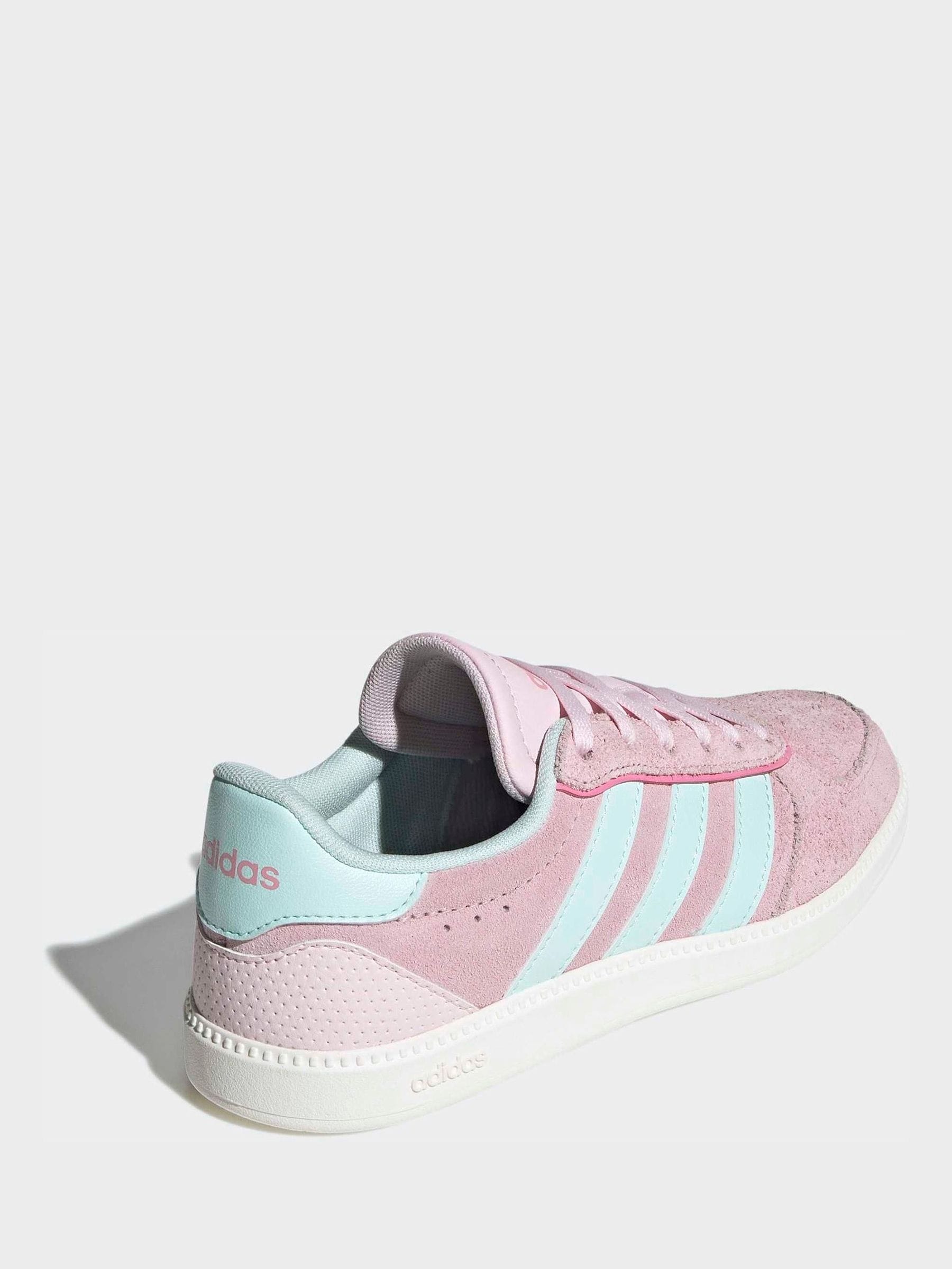 adidas Pink Breaknet Sleek Junior Trainers
