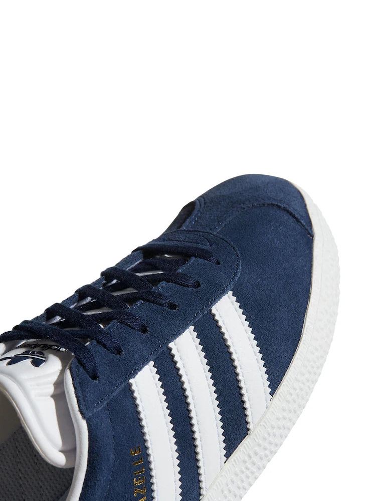adidas Originals Navy/White Gazelle Junior Trainers