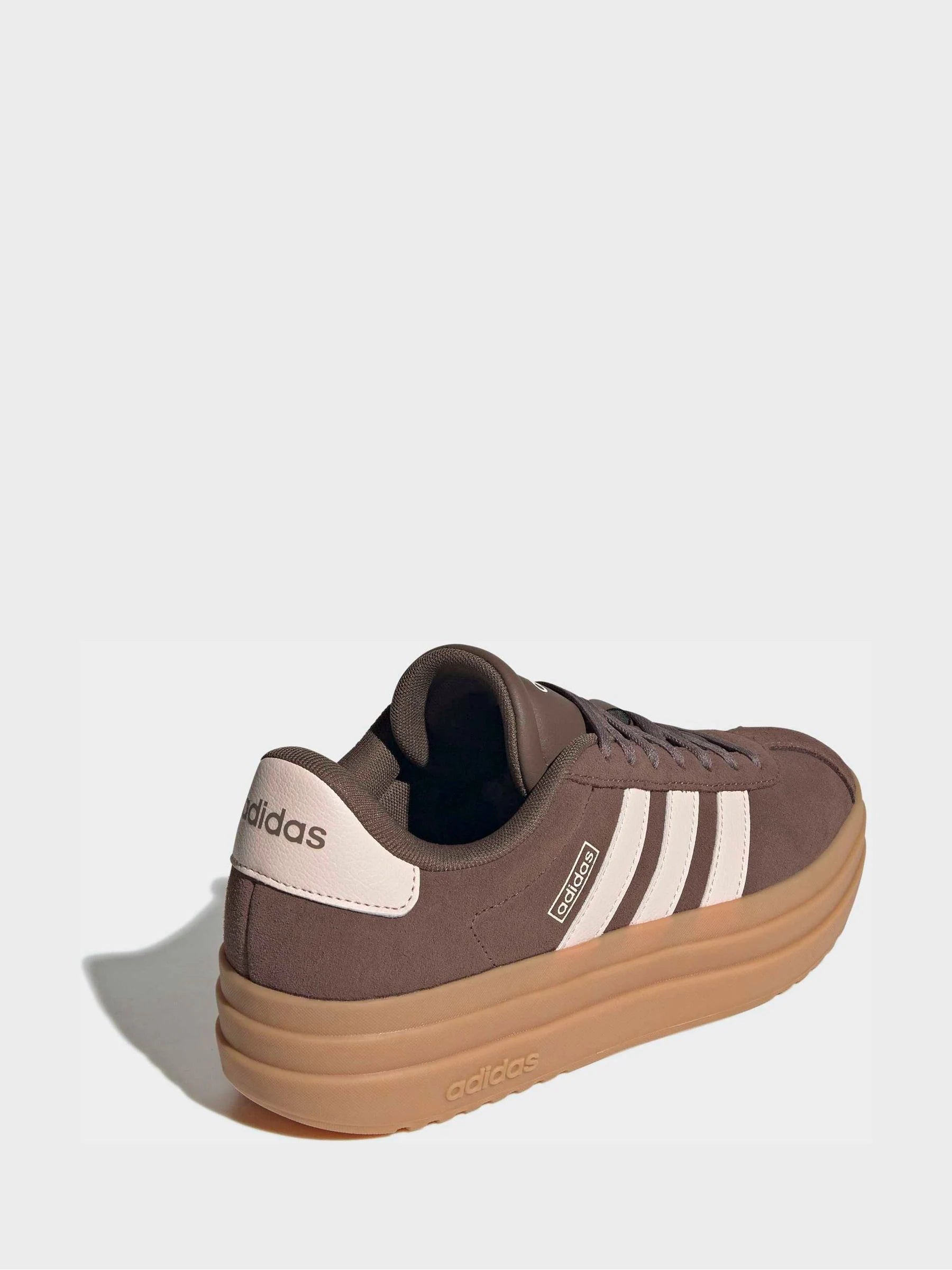 adidas Brown/Pink VL Court Bold Trainers