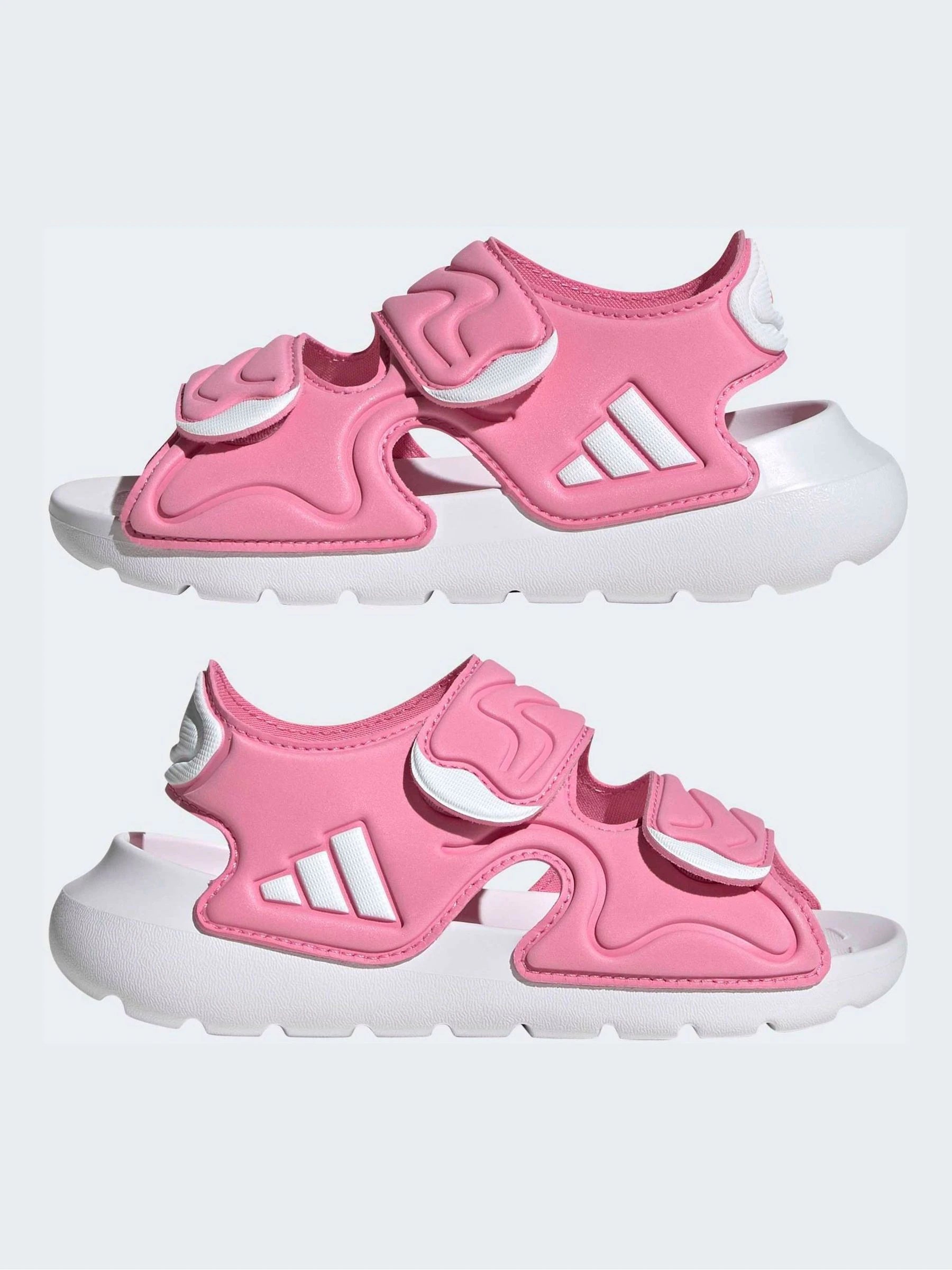 adidas Pink AltaSwim 3 Kids Sandals
