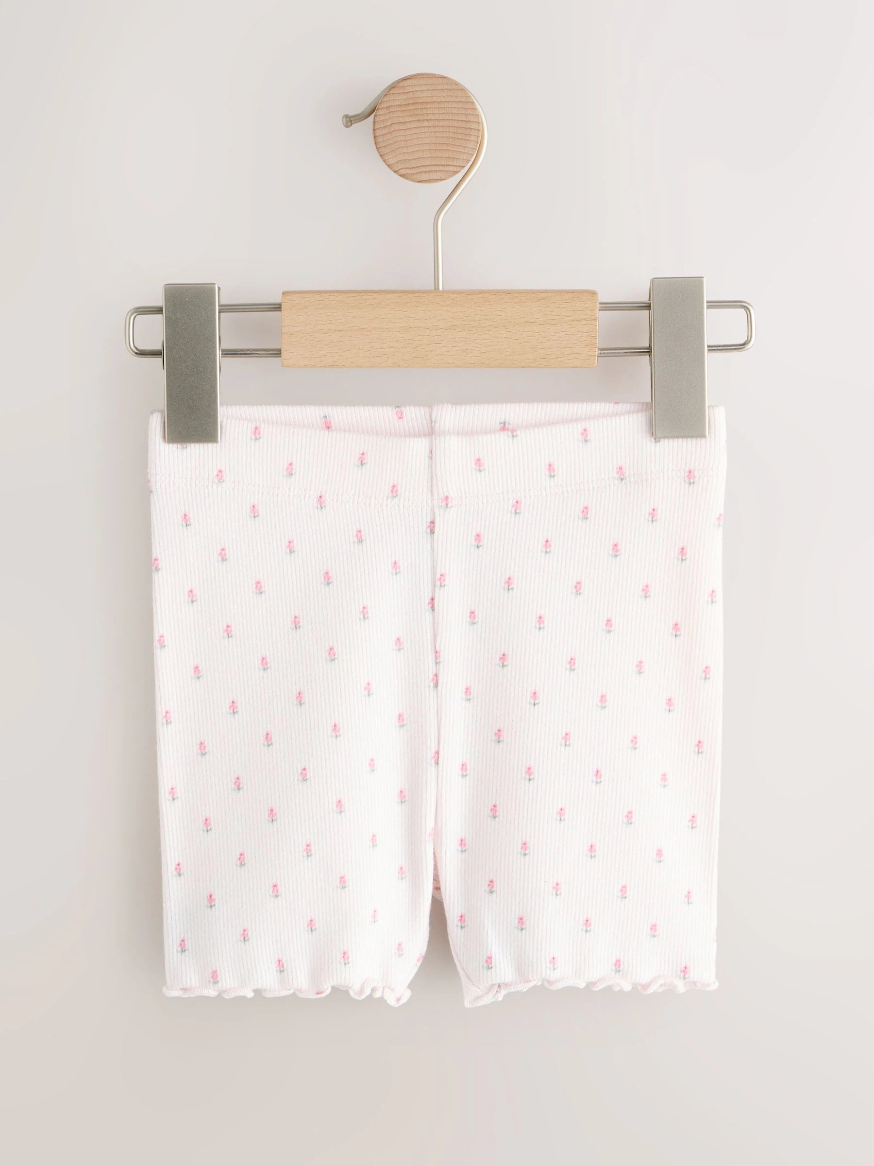 Pink Cycle Shorts 5 Pack (3mths-7yrs)