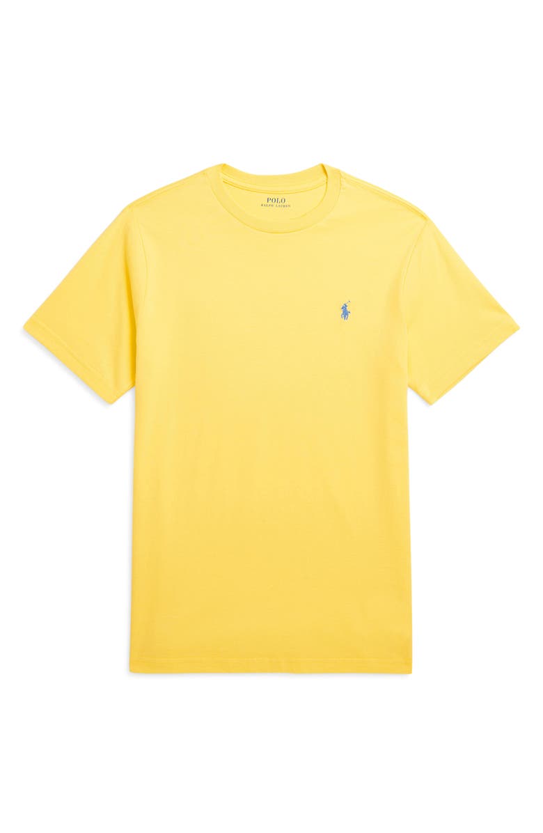 Kids' Solid Cotton Crewneck T-Shirt