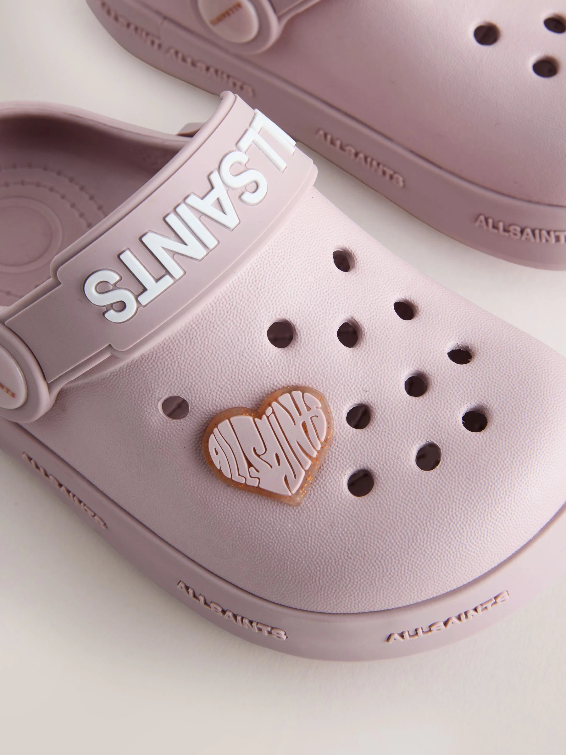 smallSAINTS Pink Clog Sandals