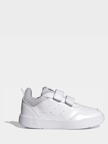 adidas White Hook and Loop Tensaur Sport 3.0 Junior Trainers