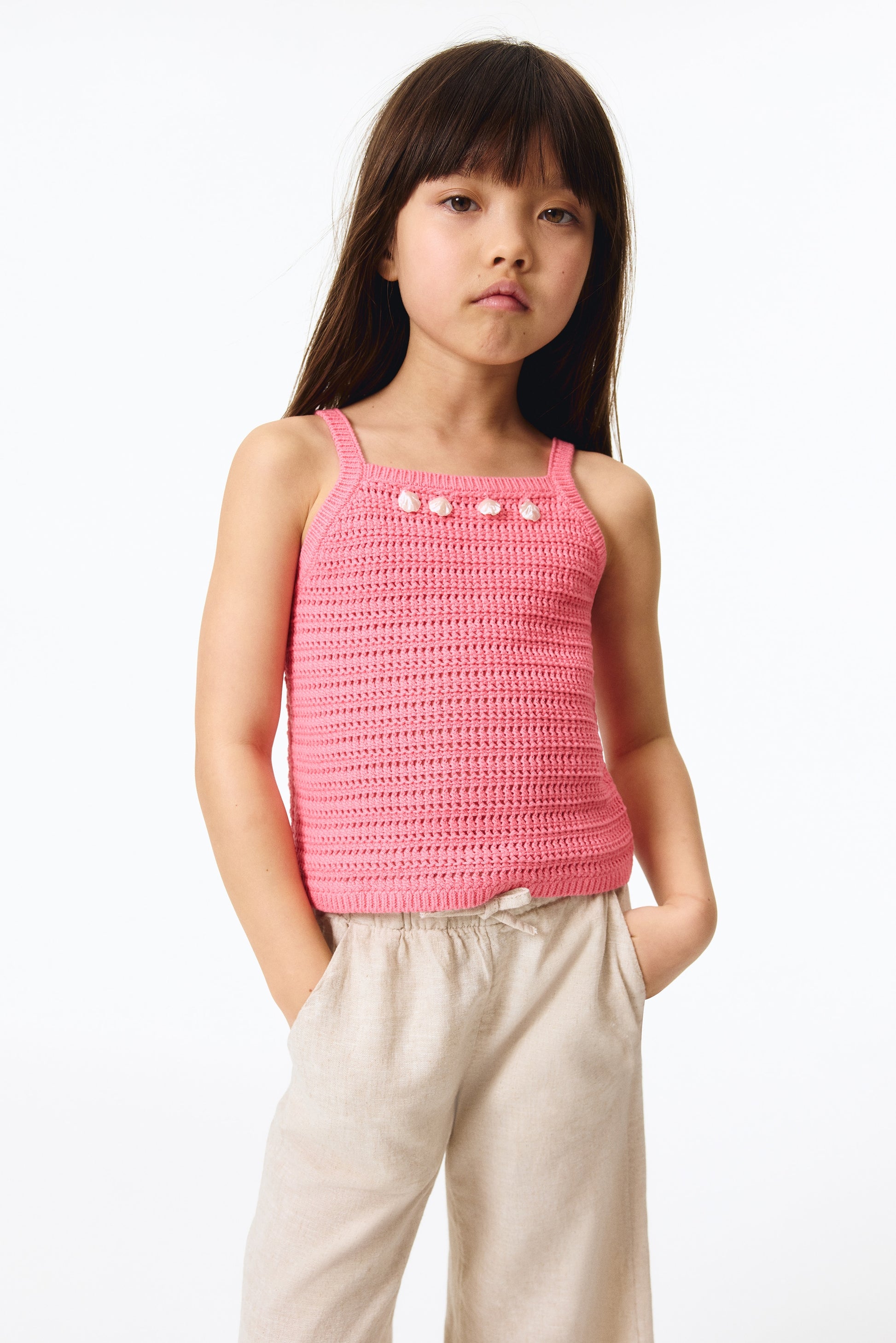 Embellished Knit Top