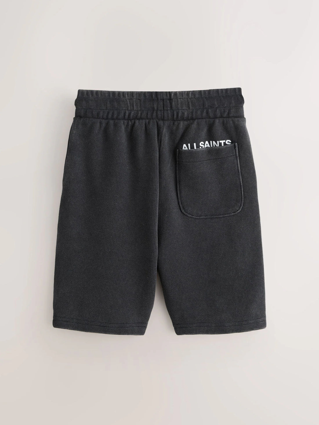 smALLSAINTS Washed Black/Waffle Underground Sweat Shorts