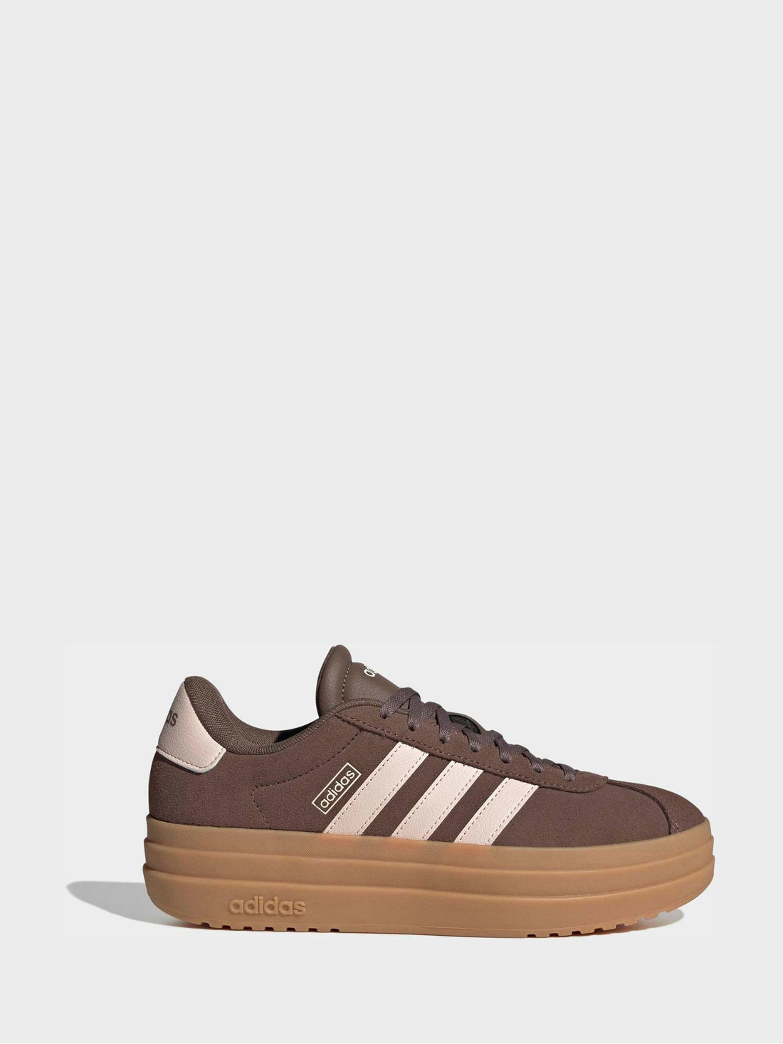 adidas Brown/Pink VL Court Bold Trainers