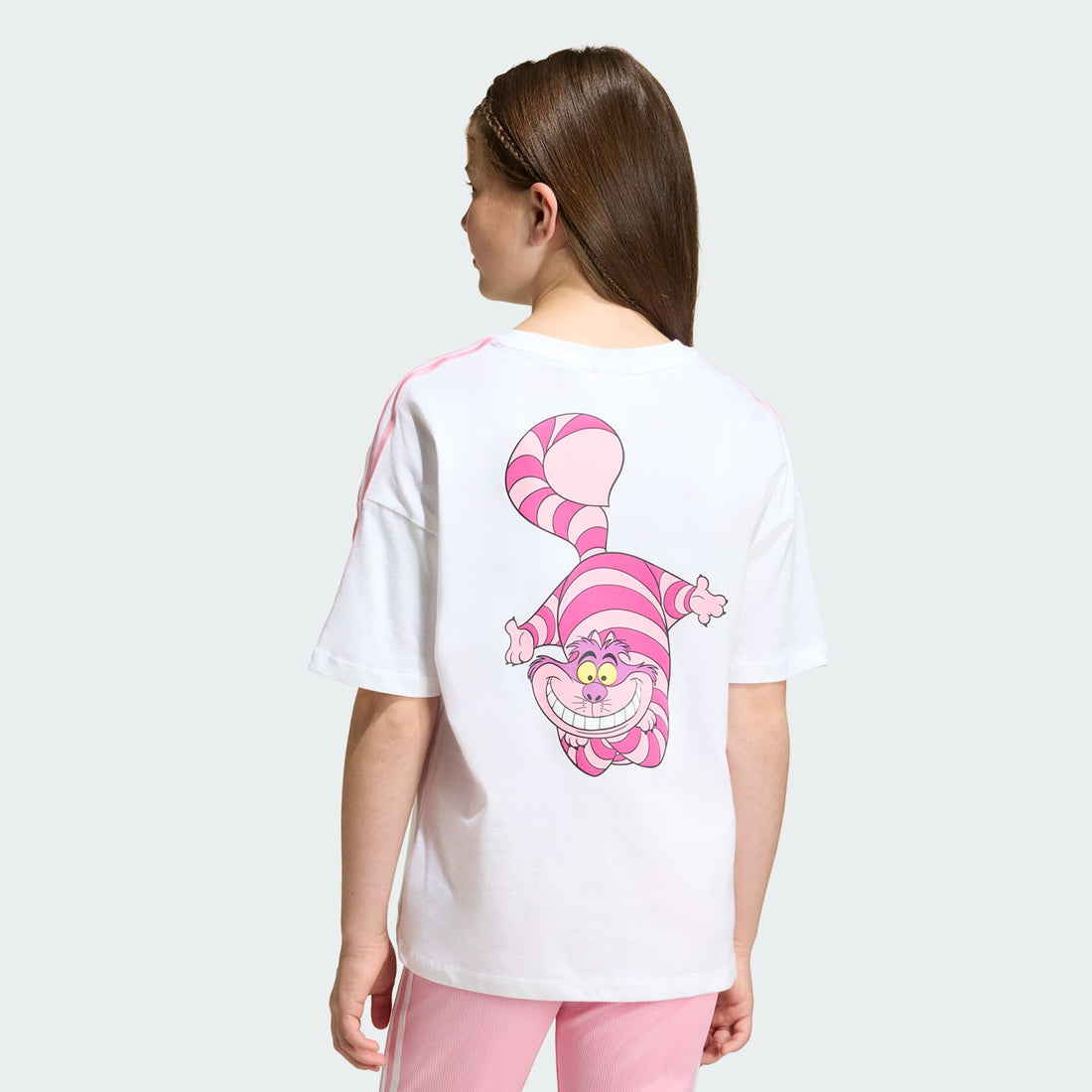 White adidas Disney Loose Batwing T-Shirt