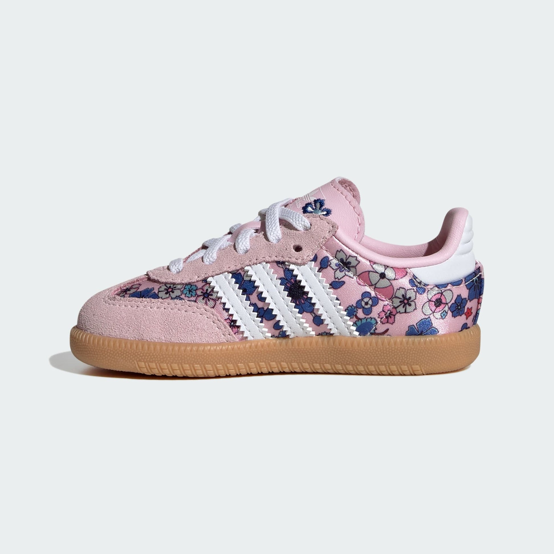 adidas Liberty London Samba OG Comfort Closure Elastic Lace Shoes - Pink