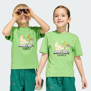 Green adidas Minecraft Terrex T-shirt