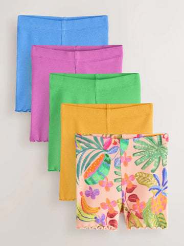 Tropical Cycle Shorts 5 Pack (3mths-7yrs)