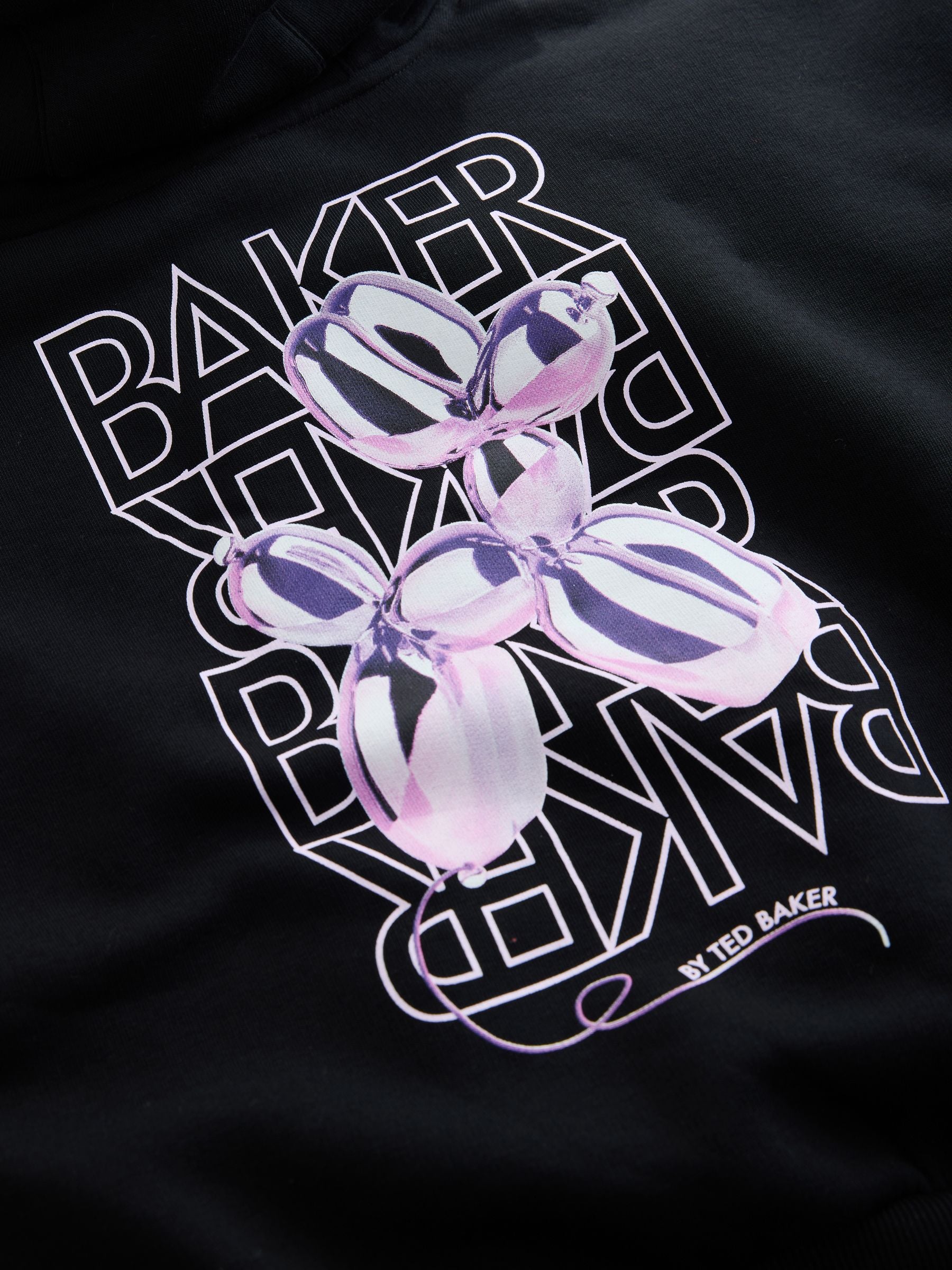 Baker by Ted Baker Oversized Back Print Hoodie