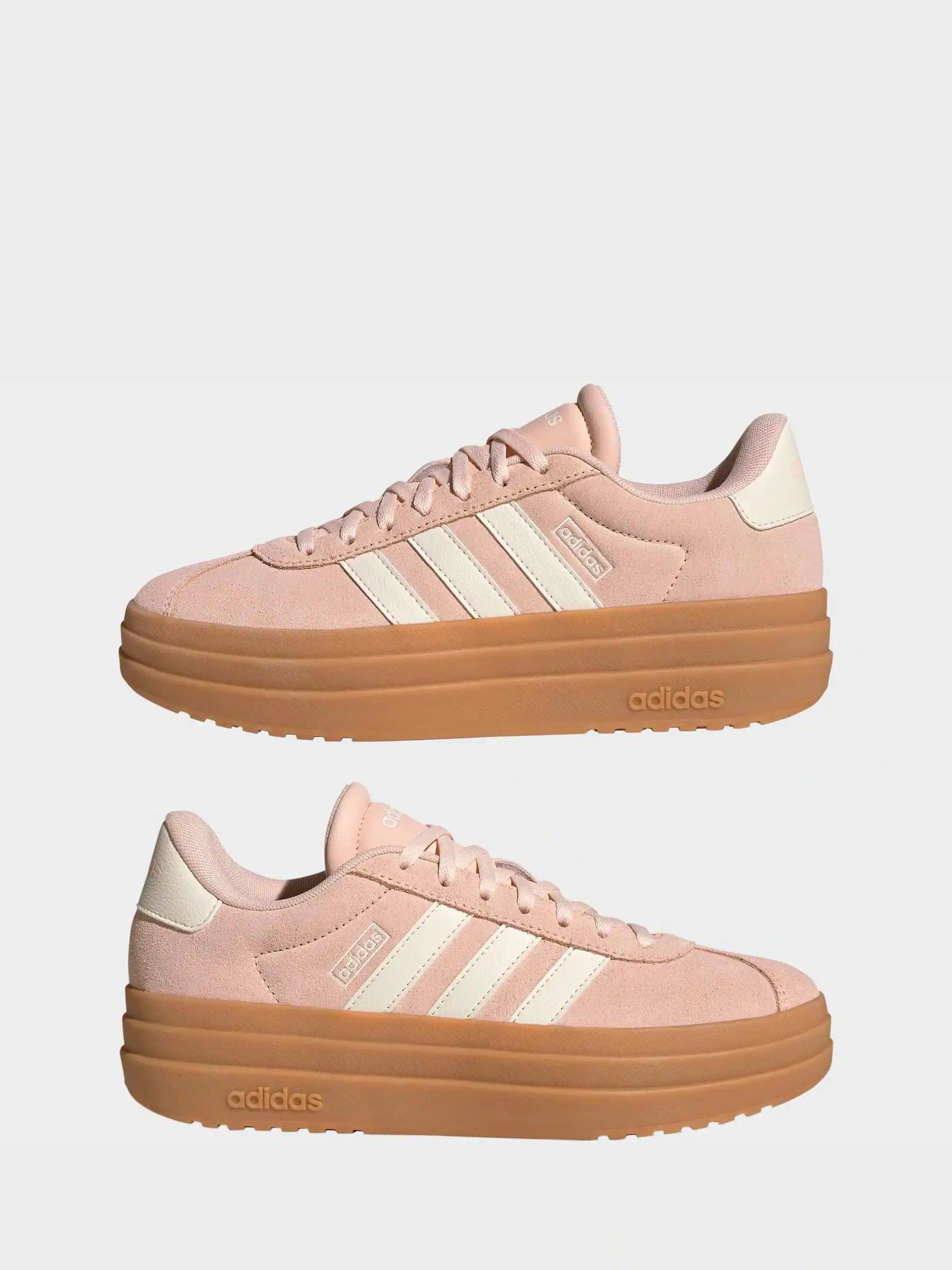 adidas Light Pink VL Court Bold Trainers
