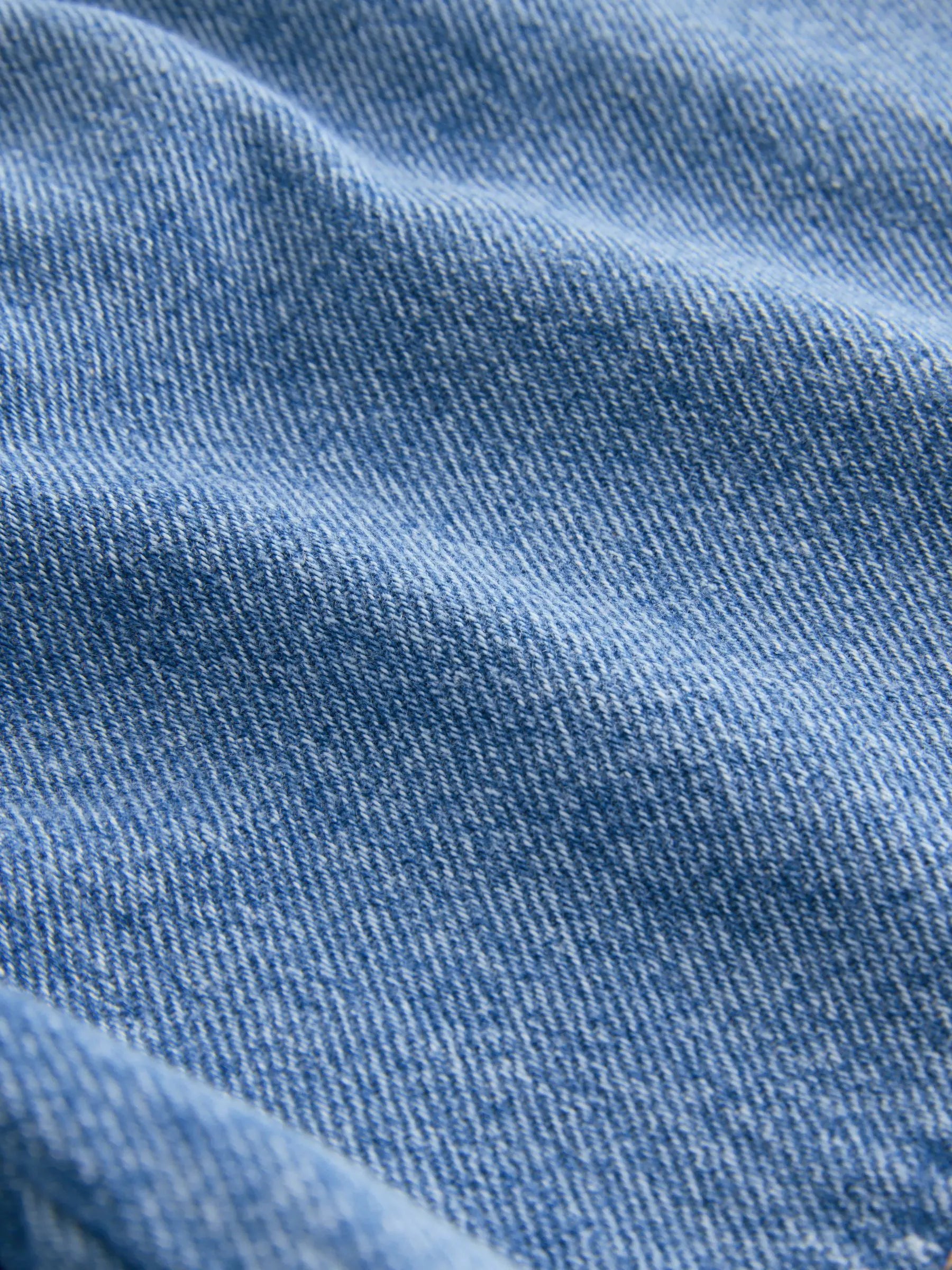 Mid Blue Pull On Denim Shorts (3mths-10yrs)