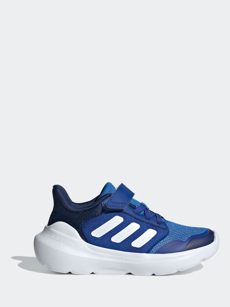 adidas Blue Tensaur Run 2.0 Hook and Loop Kids Trainers