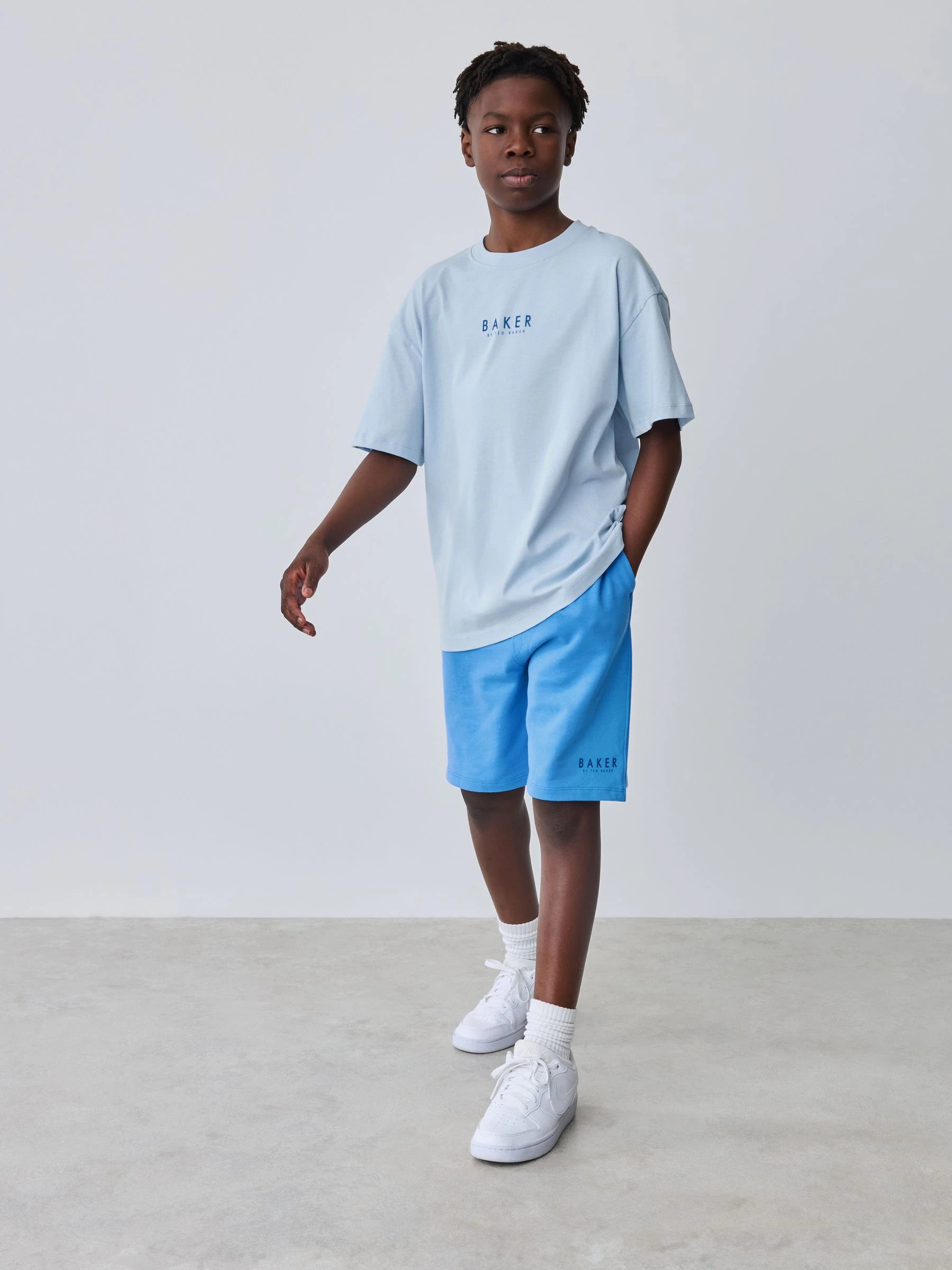 Baker by Ted Baker Oversized T-Shirt and Shorts Set