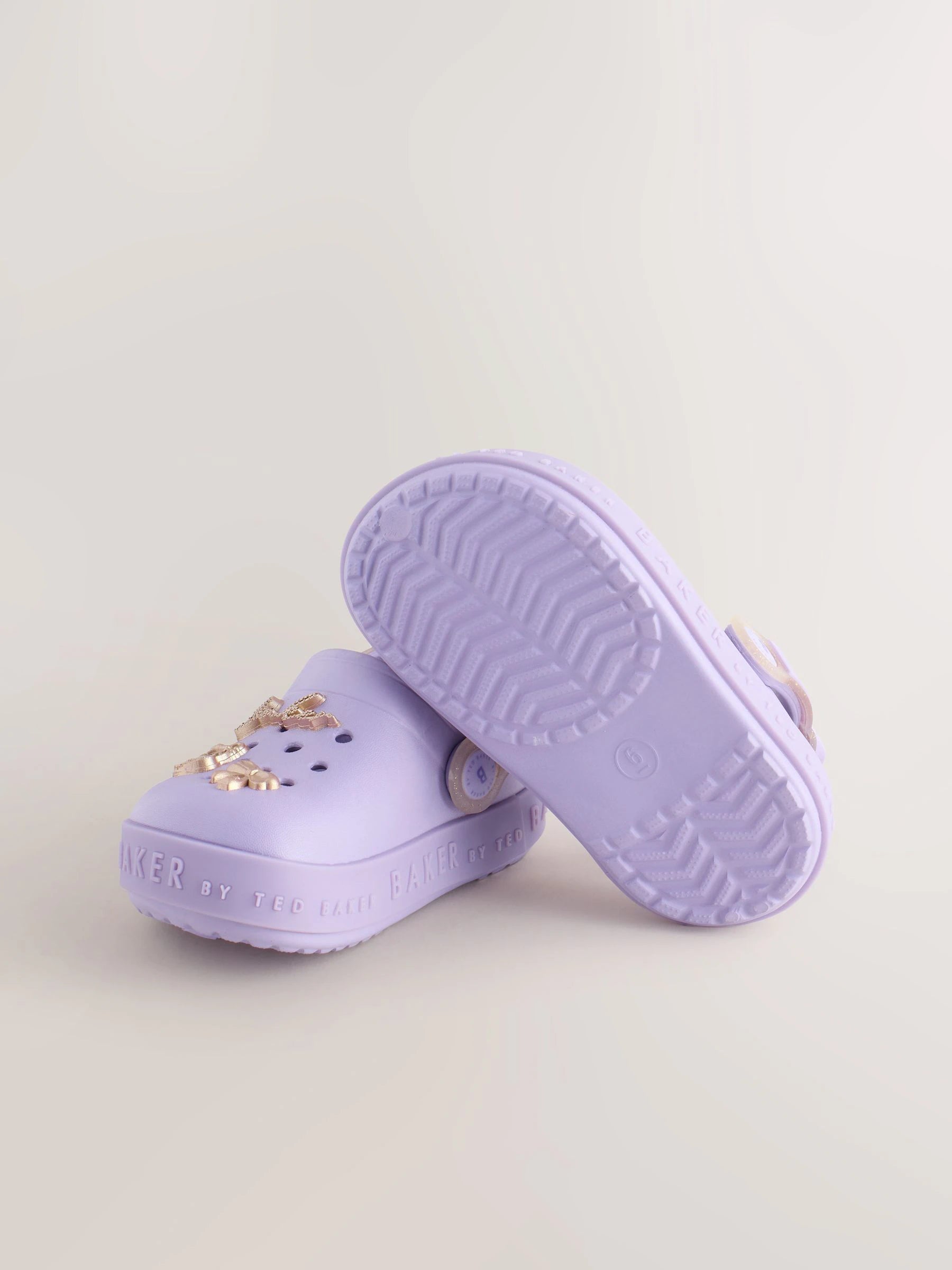 Baker by Ted Baker Girls Bow Clog Sandals